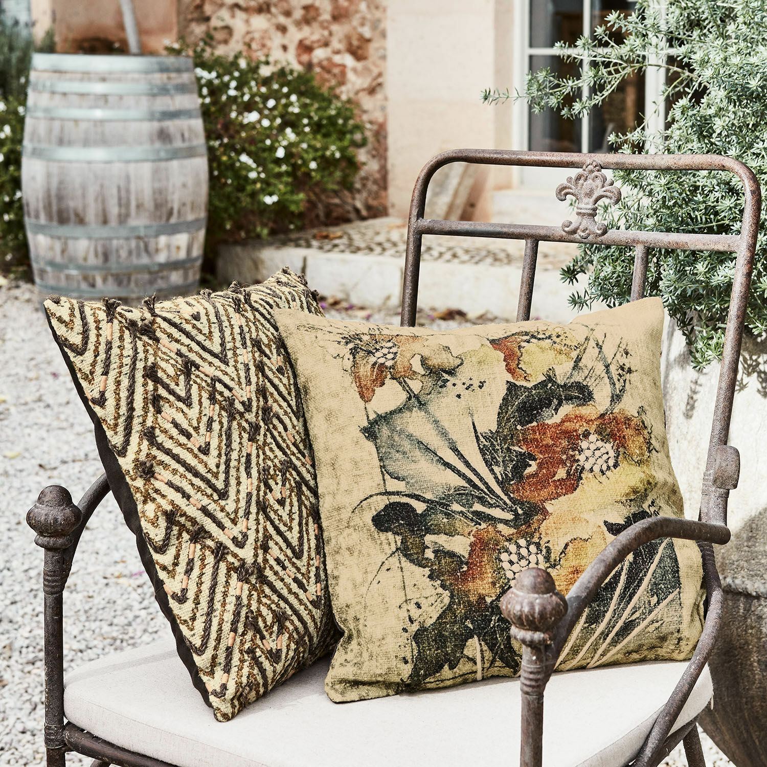 Lot de 2 housses de coussins Neela