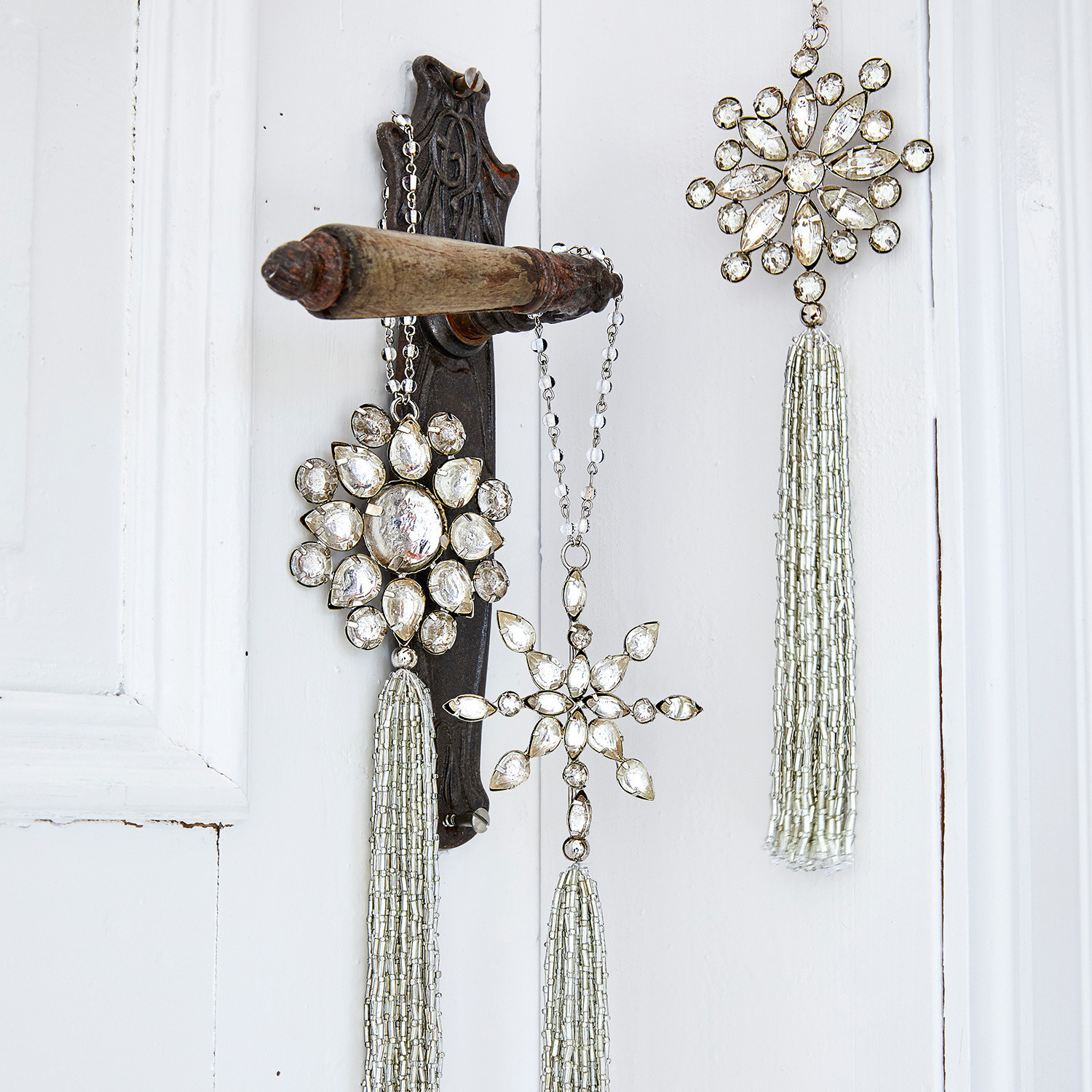 Lot de 3 décorations de Noël Pirey