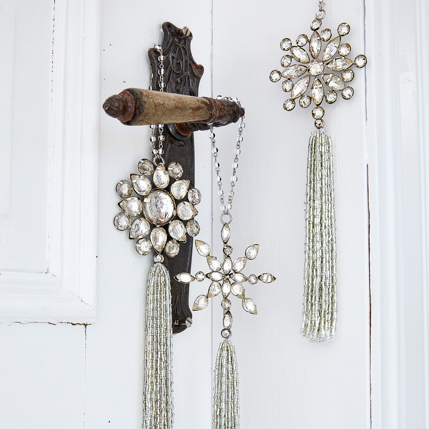 Lot de 3 décorations de Noël Pirey