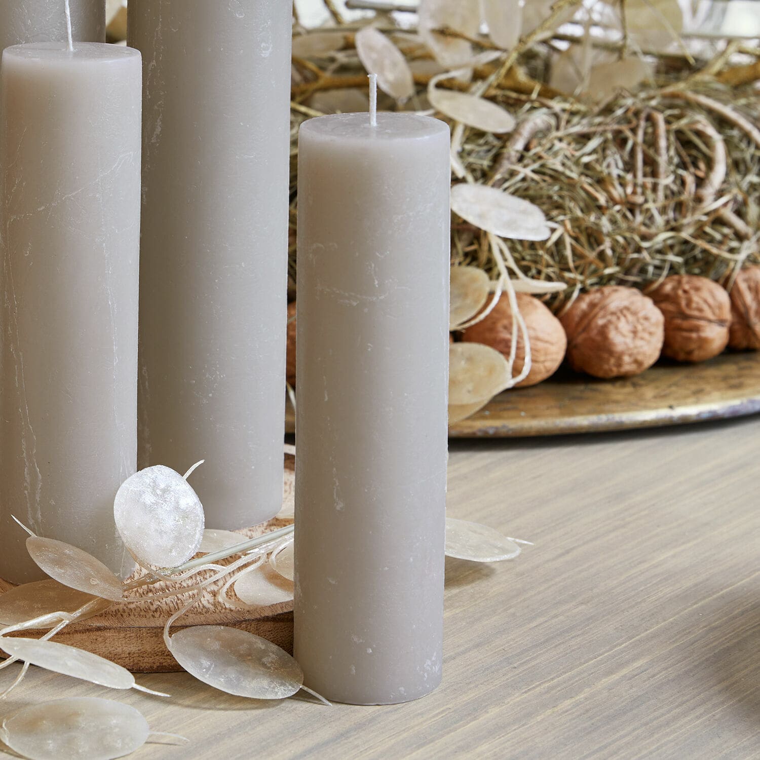 Lot de 4 bougies Avinal