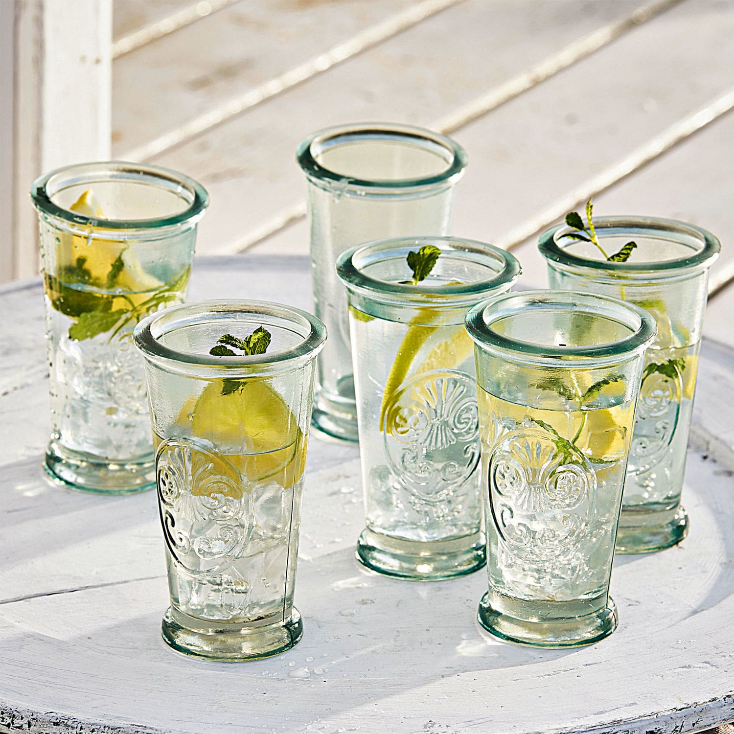 Lot de 6 verres Giordano