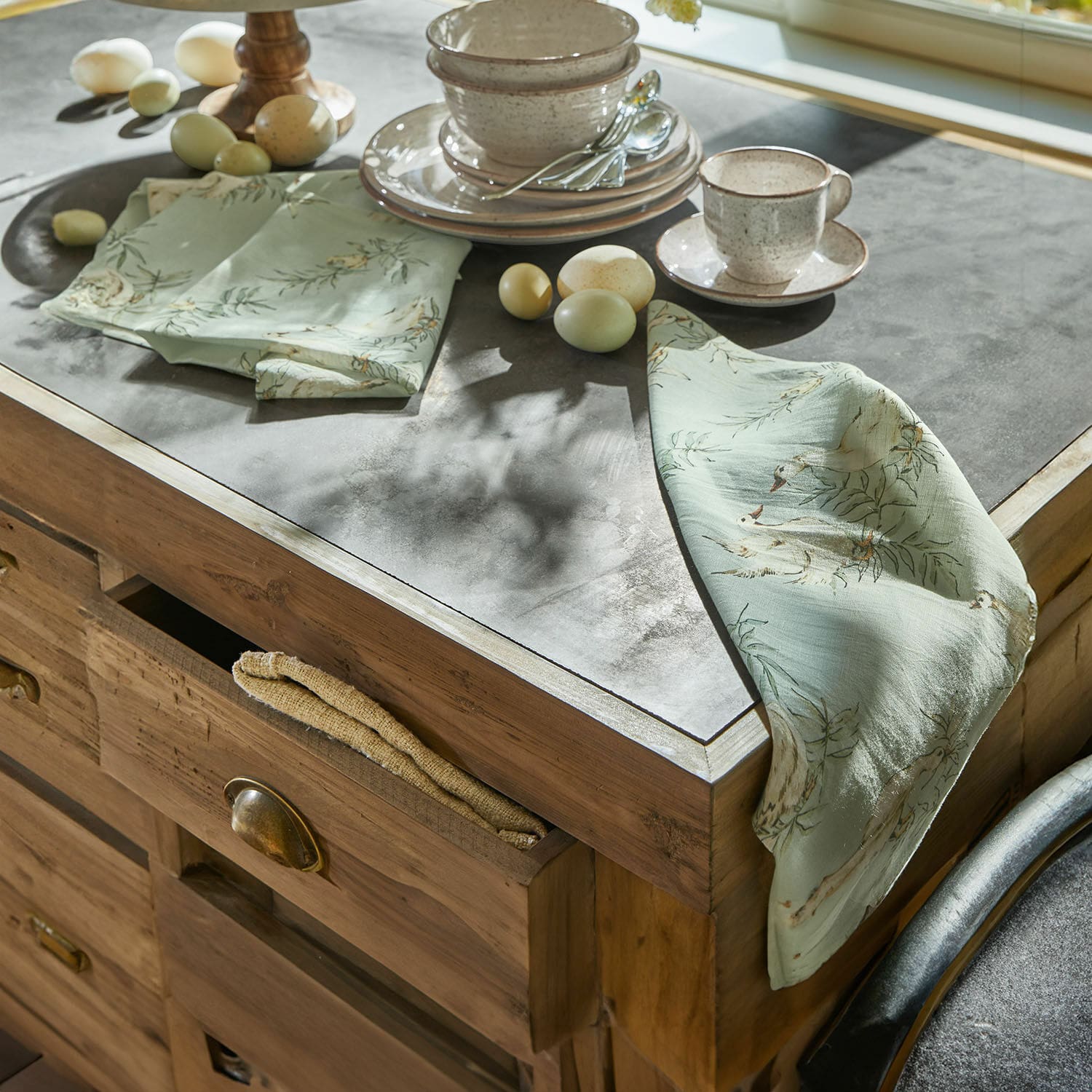 Lot de 4 serviettes de table Gubbio