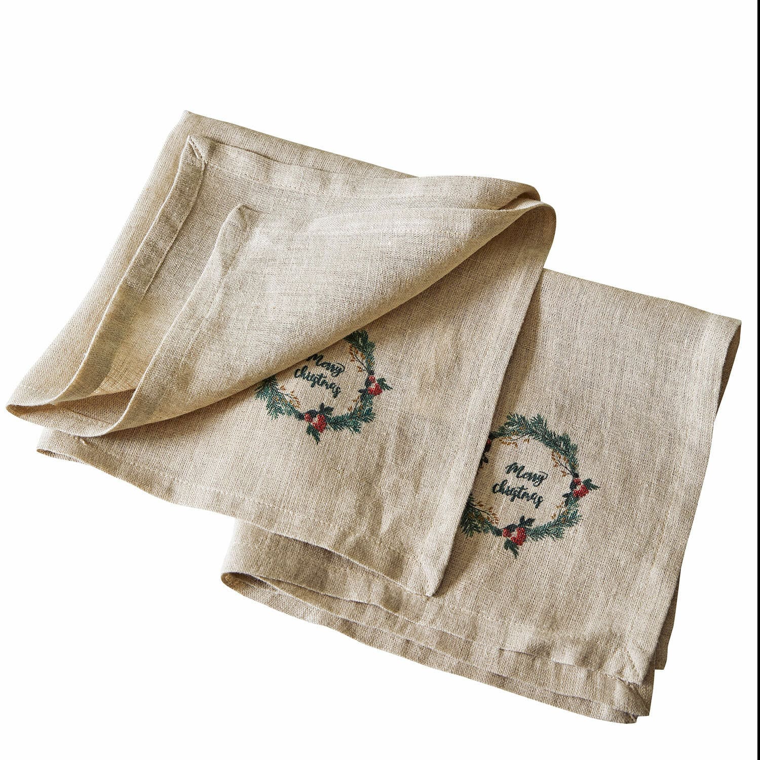 Lot de 2 serviettes de table Halofay