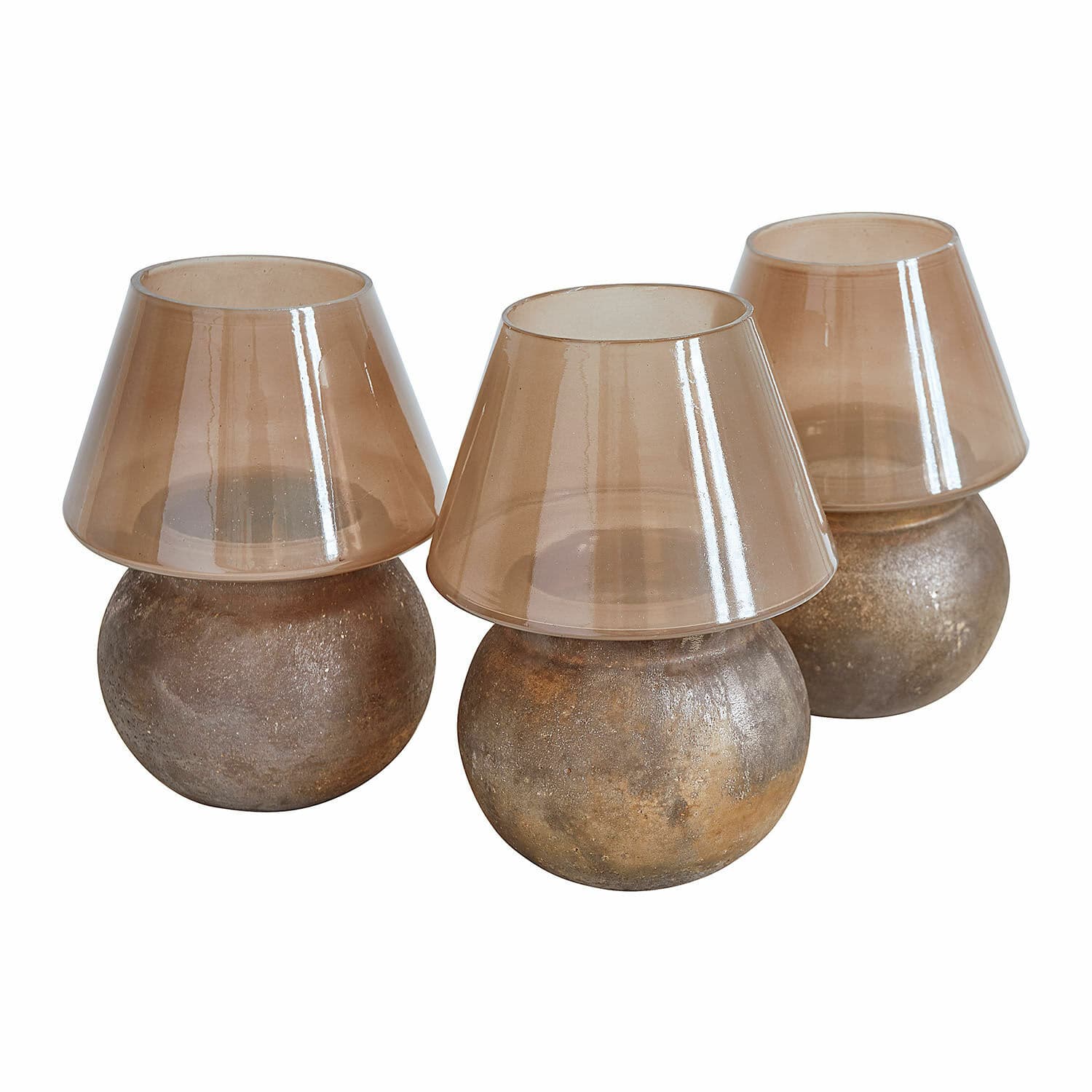 Lot de 3 photophores Juvanelle