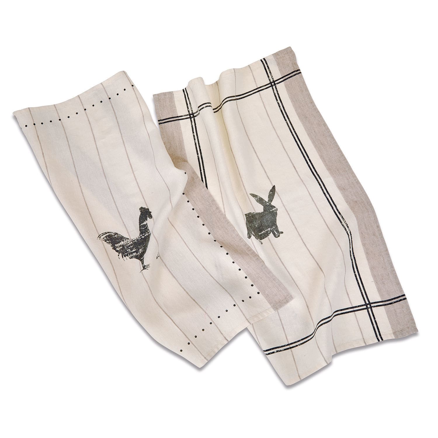 Lot de 2 torchons Antonin
