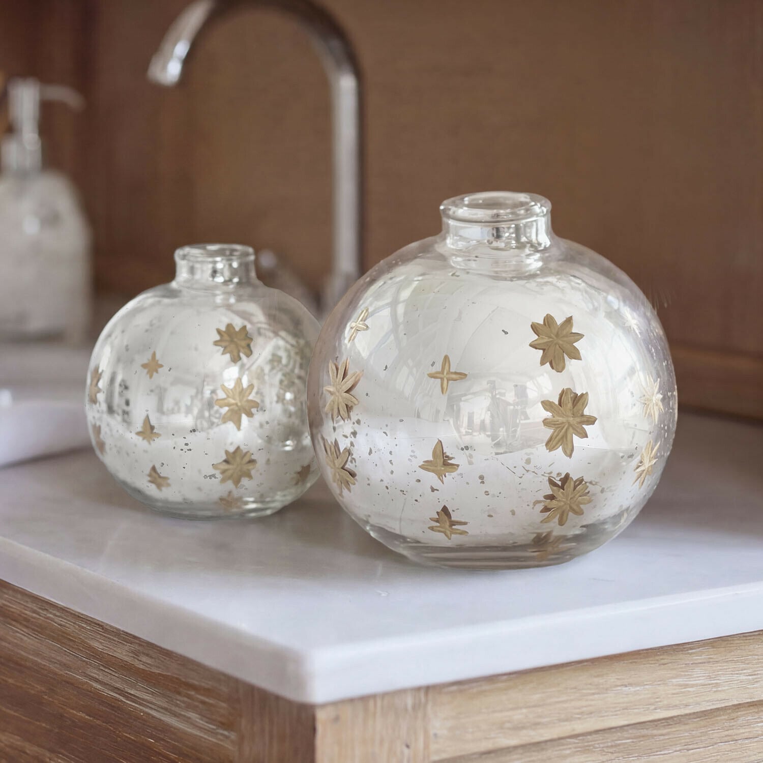 Lot de 2 vases Sølvås