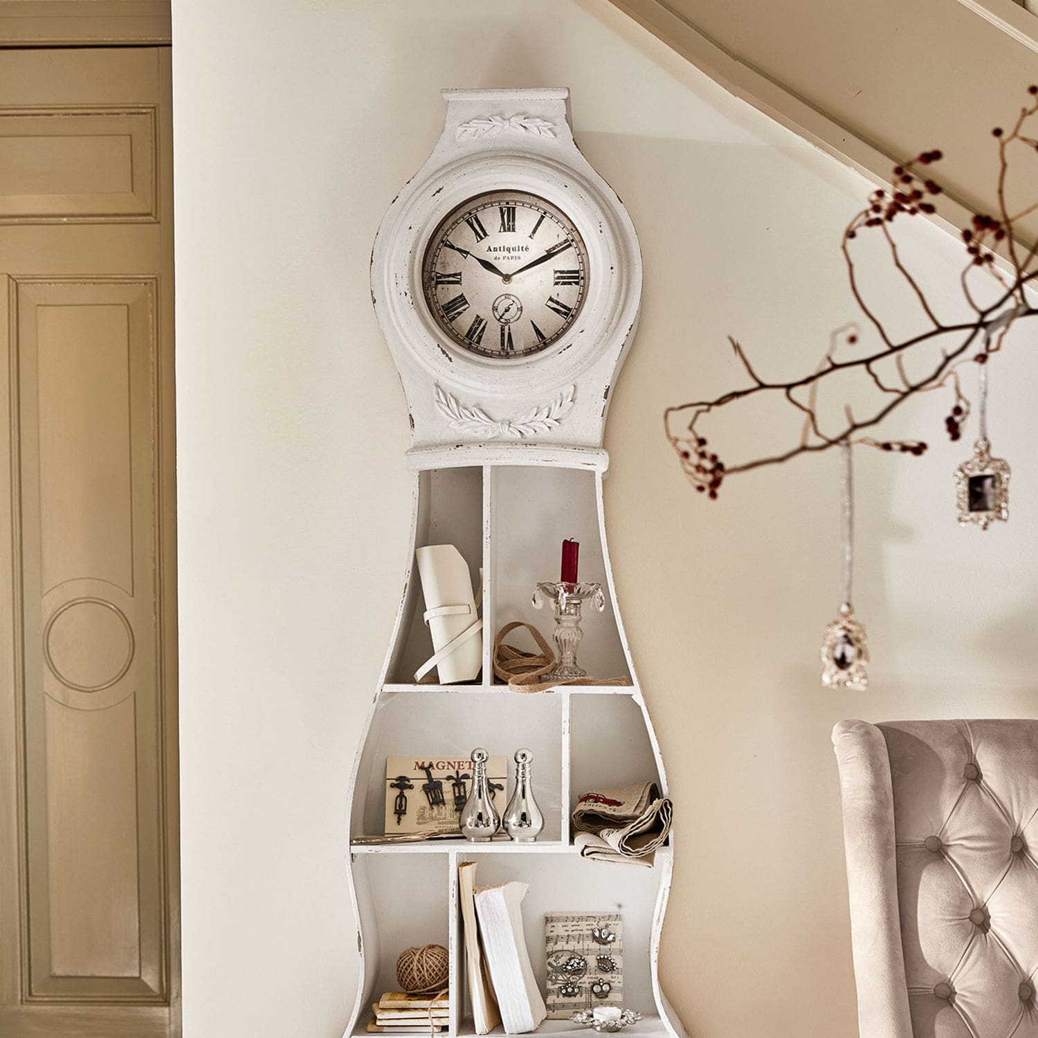 Horloge sur pied Morville