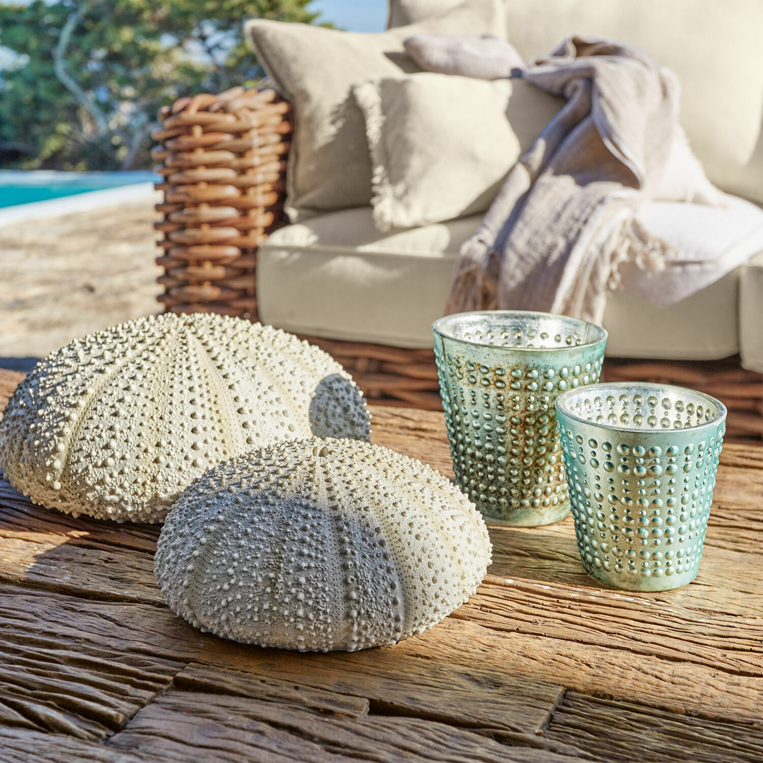 Lot de 2 photophores Arbon