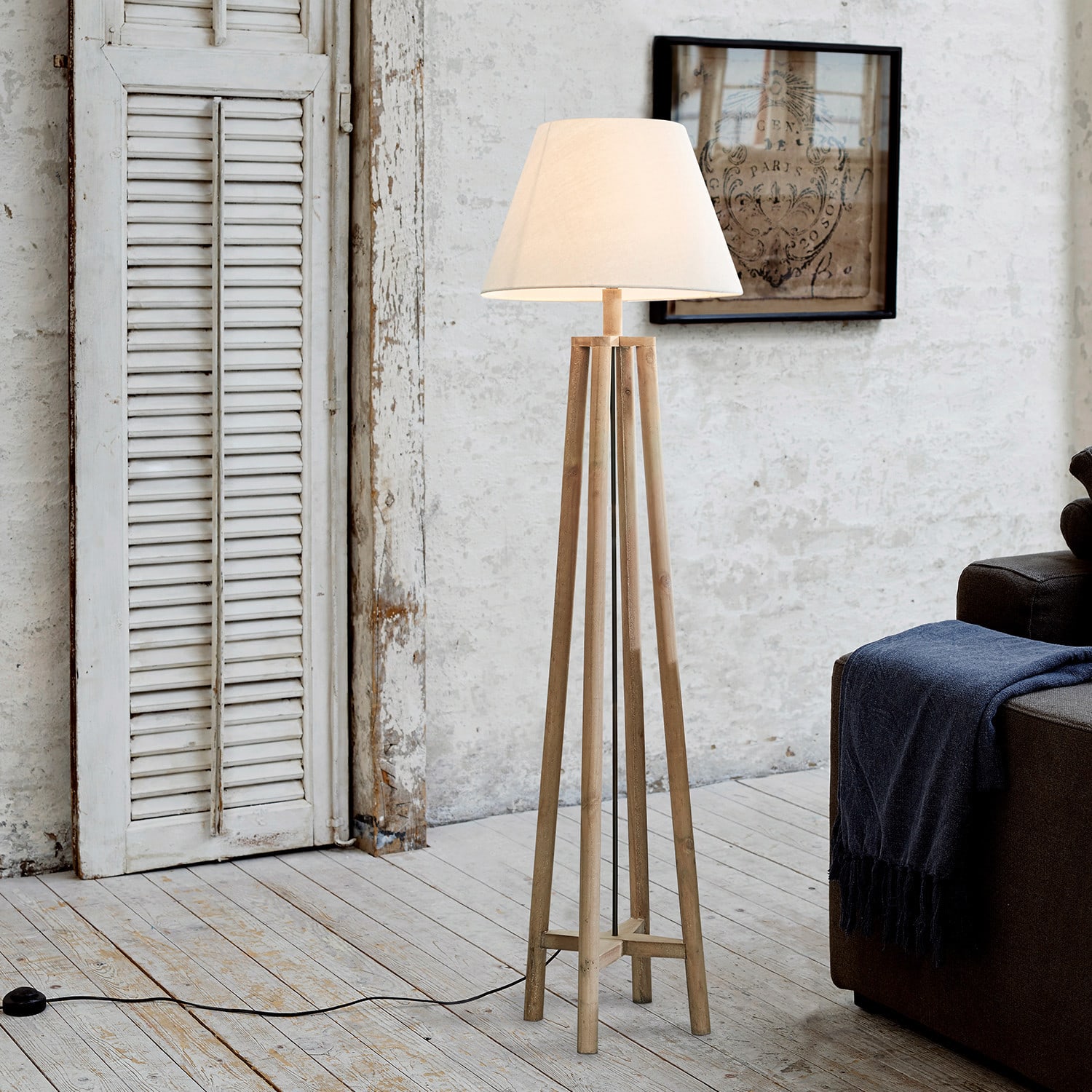 Lampe sur pied Dalness