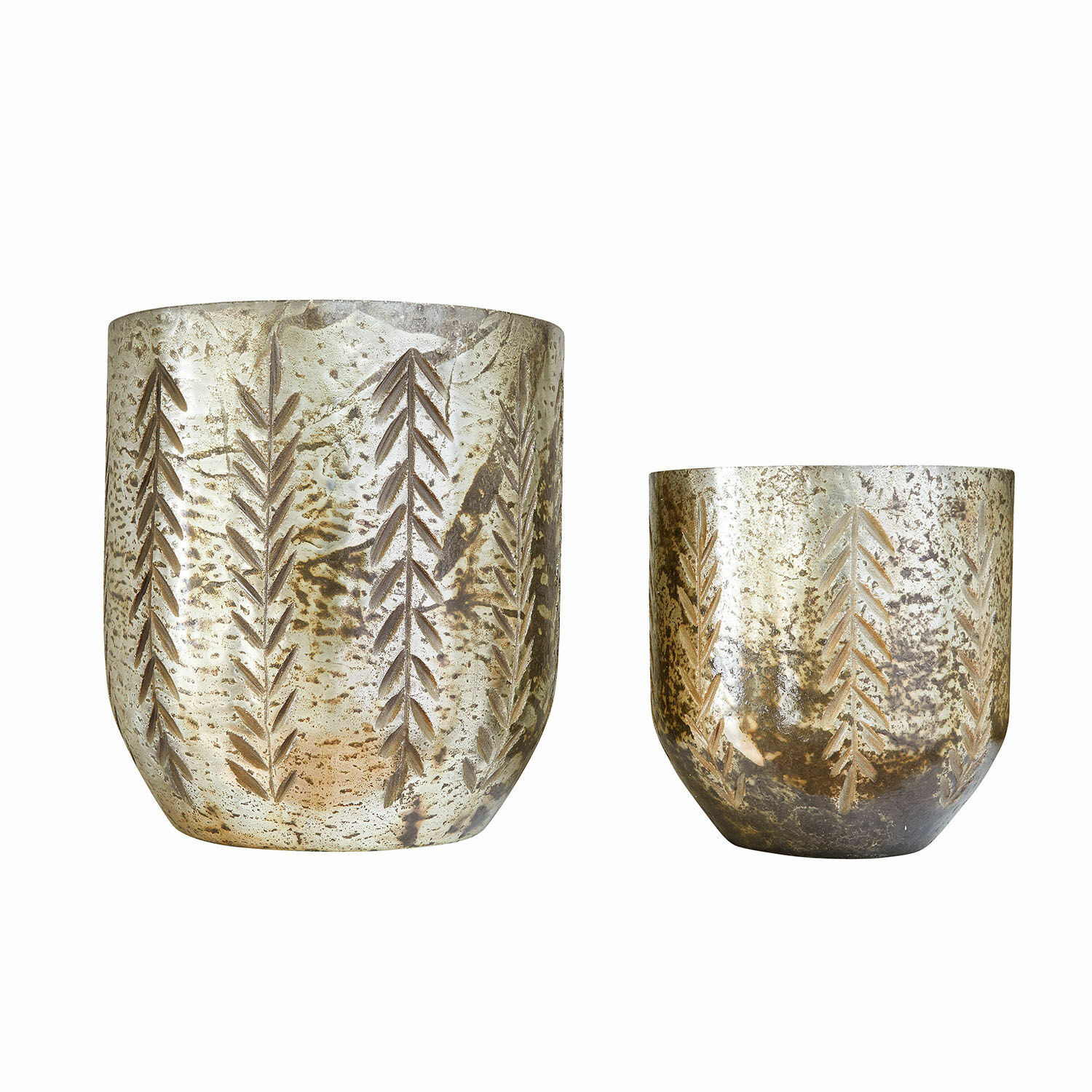 Lot de 2 photophores Filorex