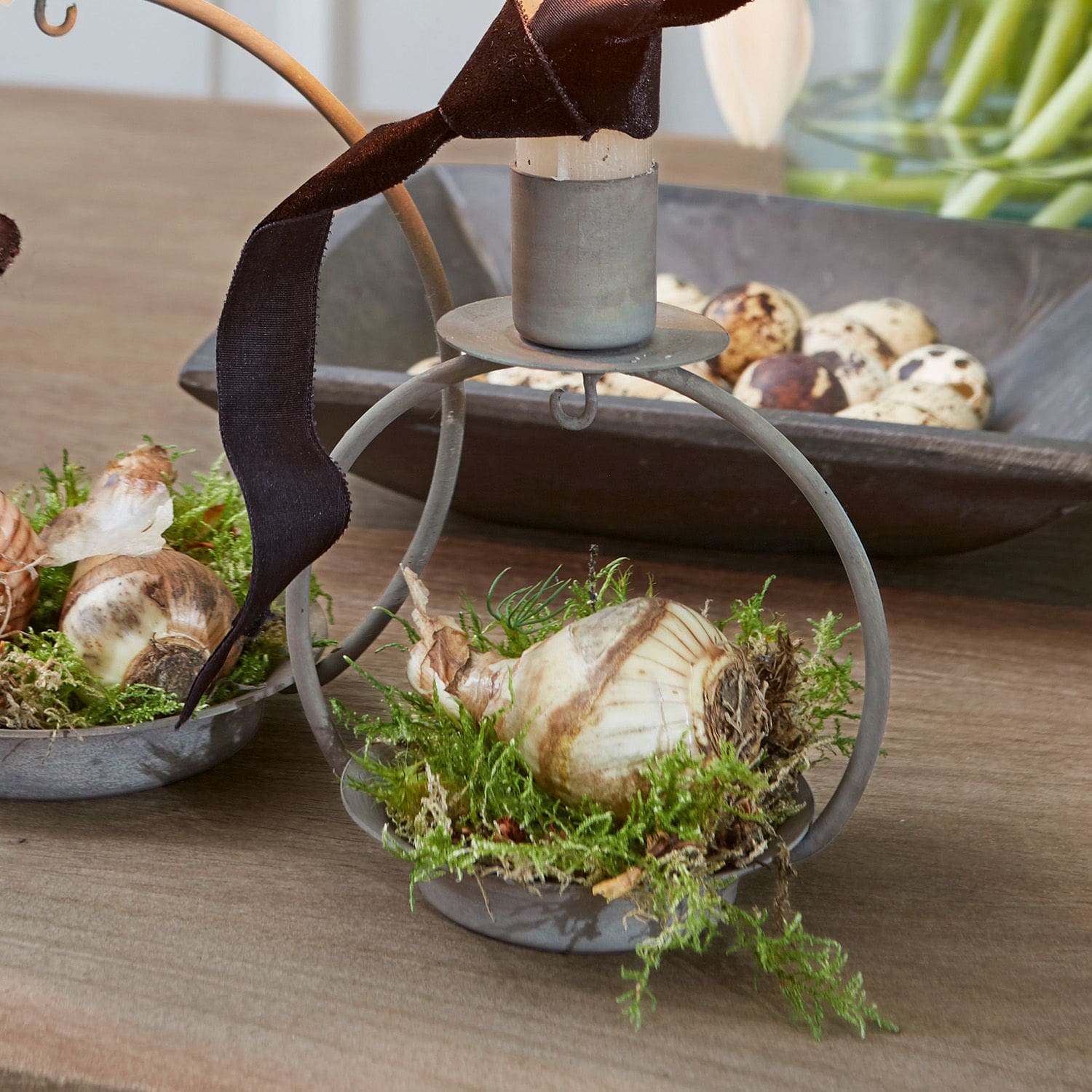 Lot de 2 bougeoirs Nirrat