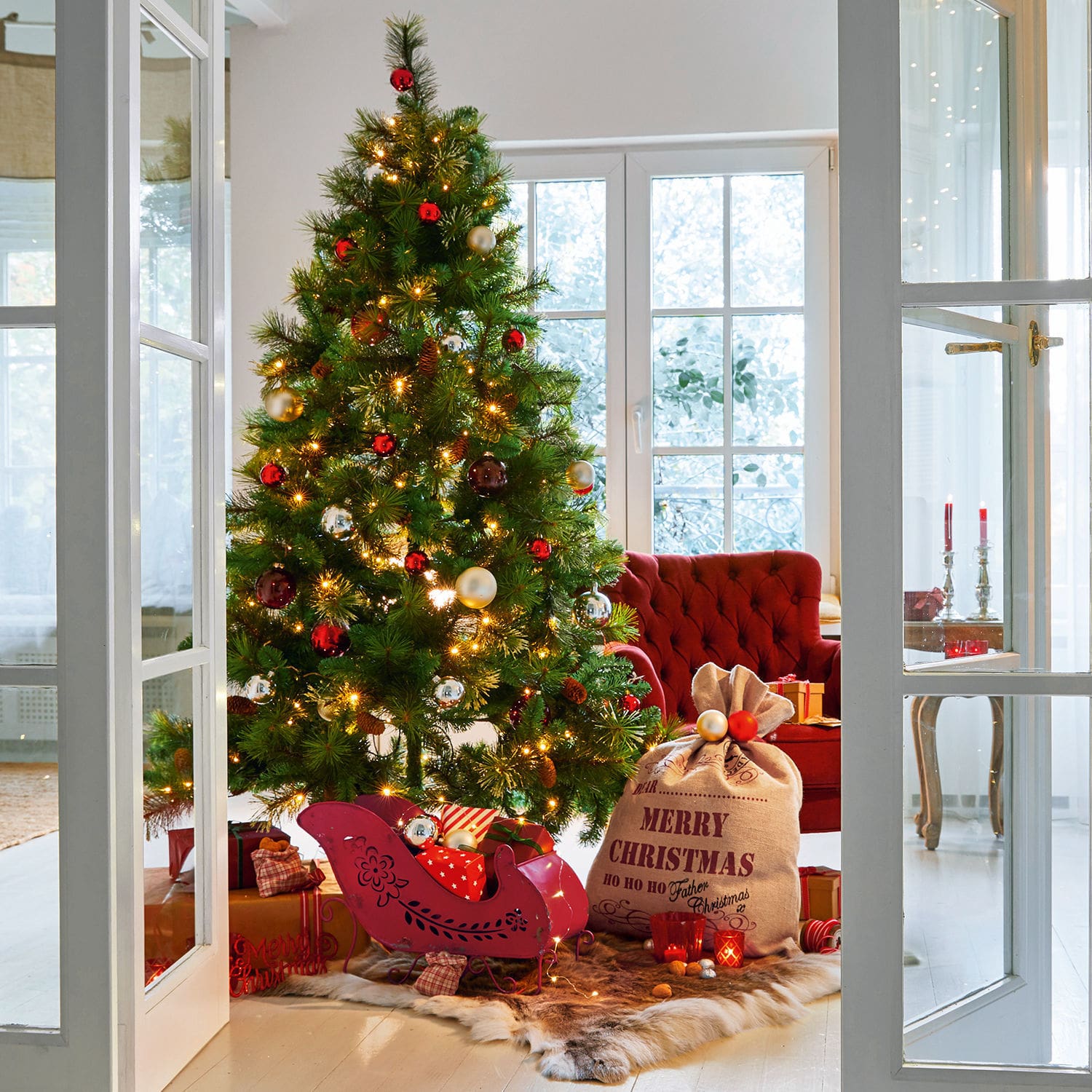 Traîneau décoratif Florell