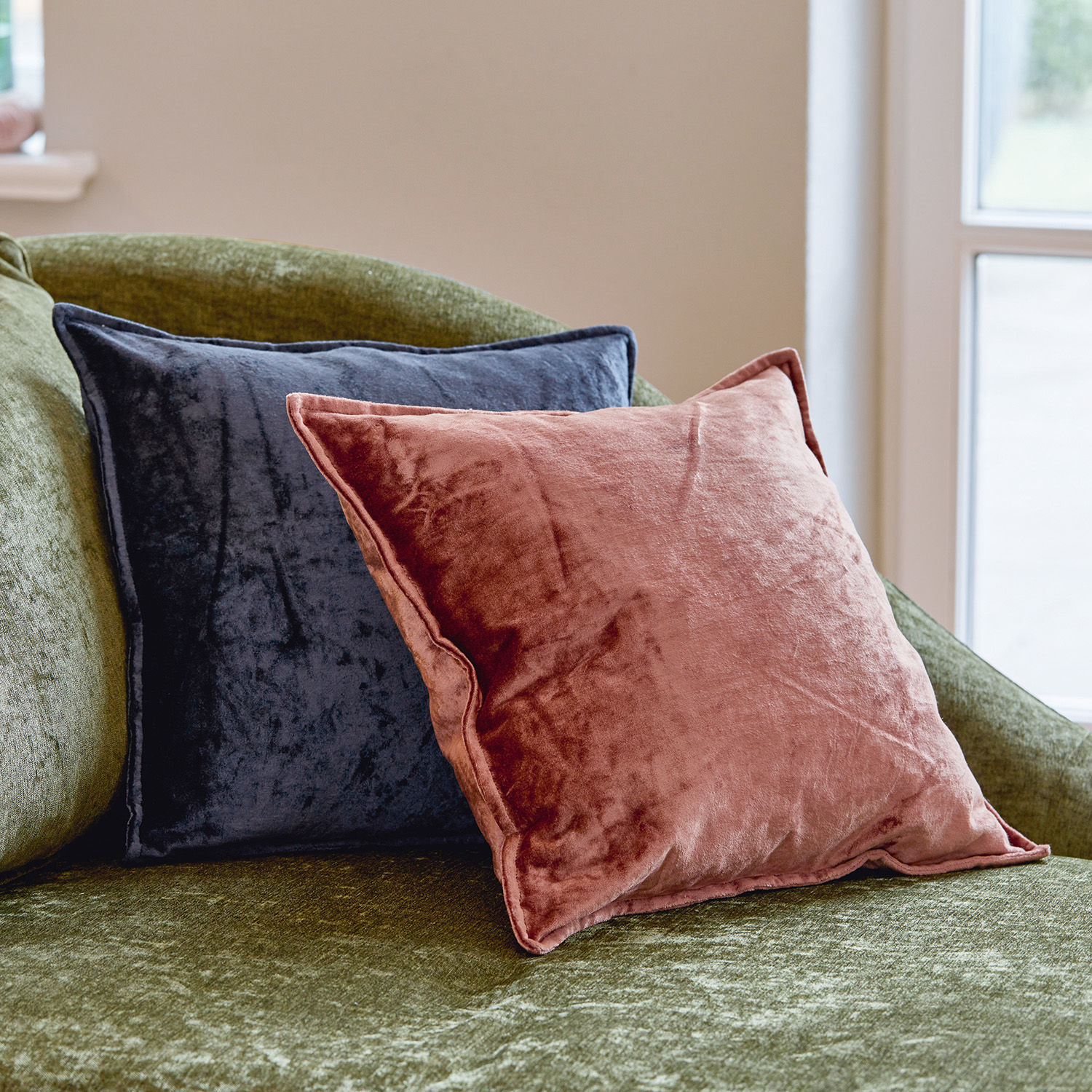 Lot de 2 housses de coussins Matisia