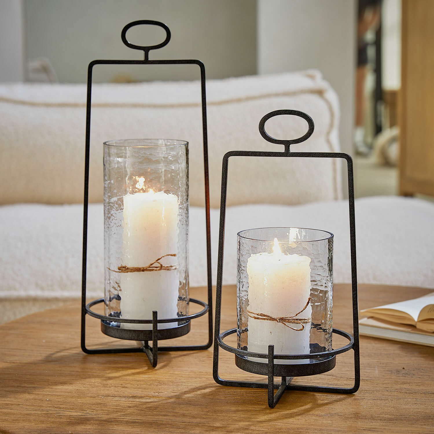 Lot de 2 lanternes Zevara