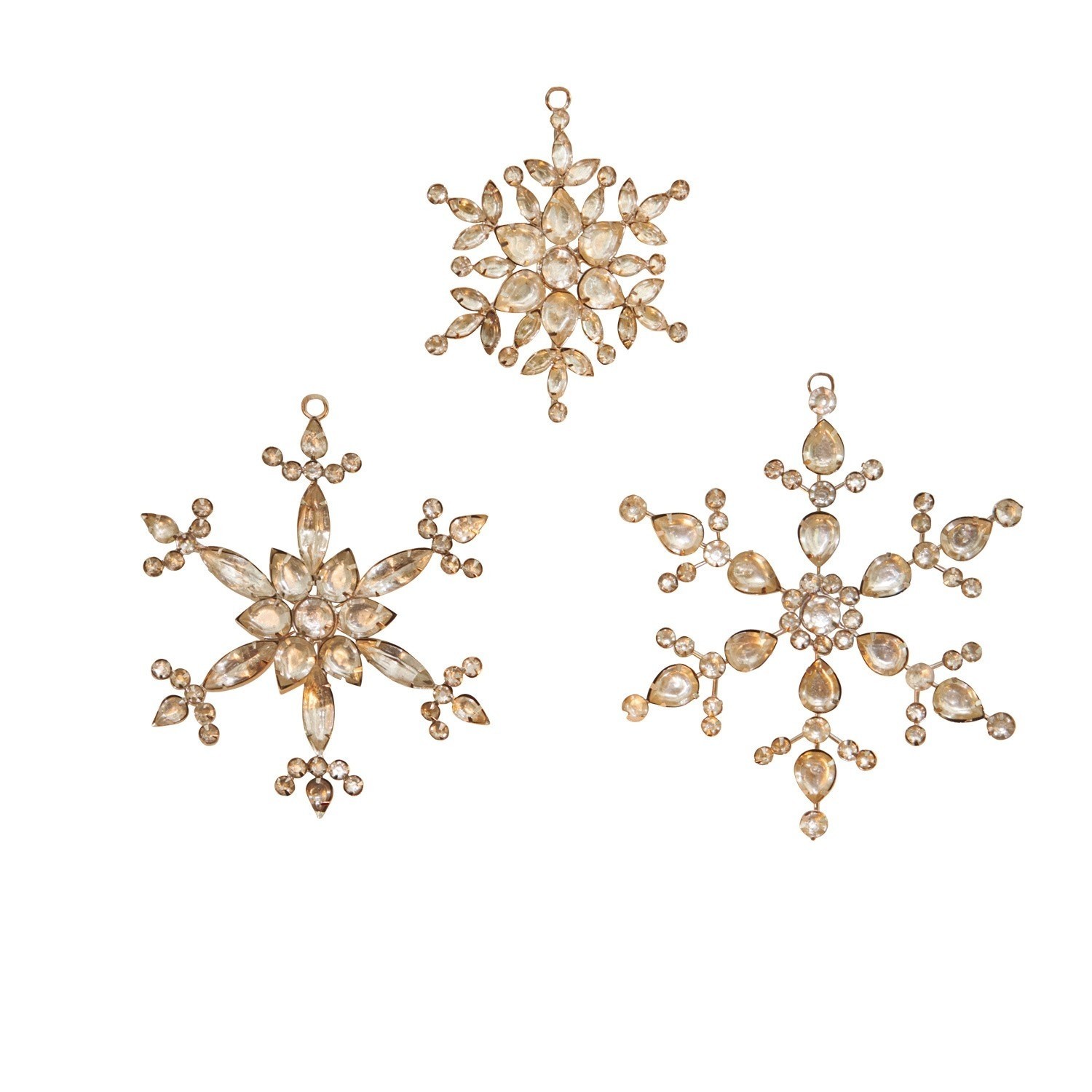 Lot de 3 décorations de Noël Selia