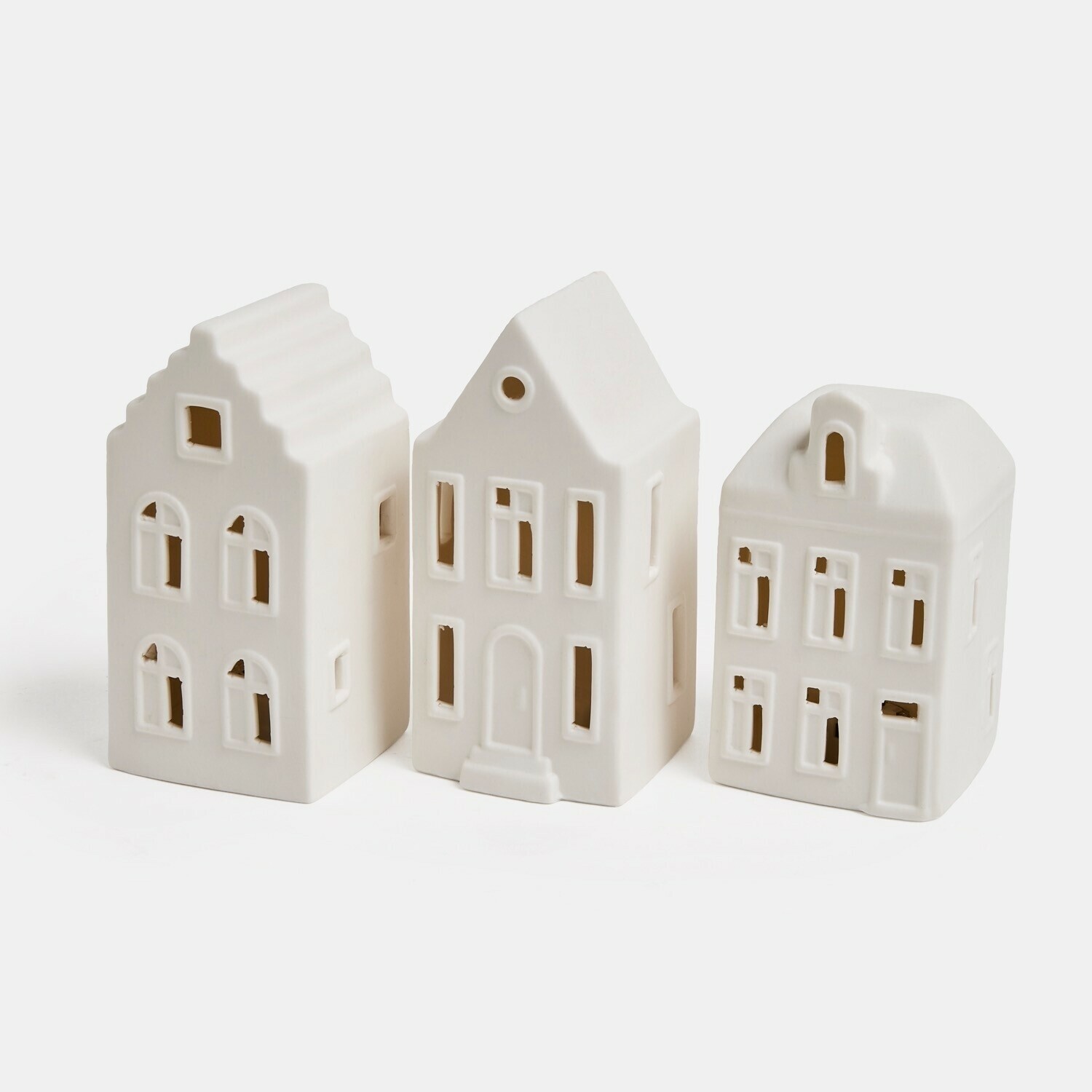 Lot de 3 maisonnettes à LED Sjöhem