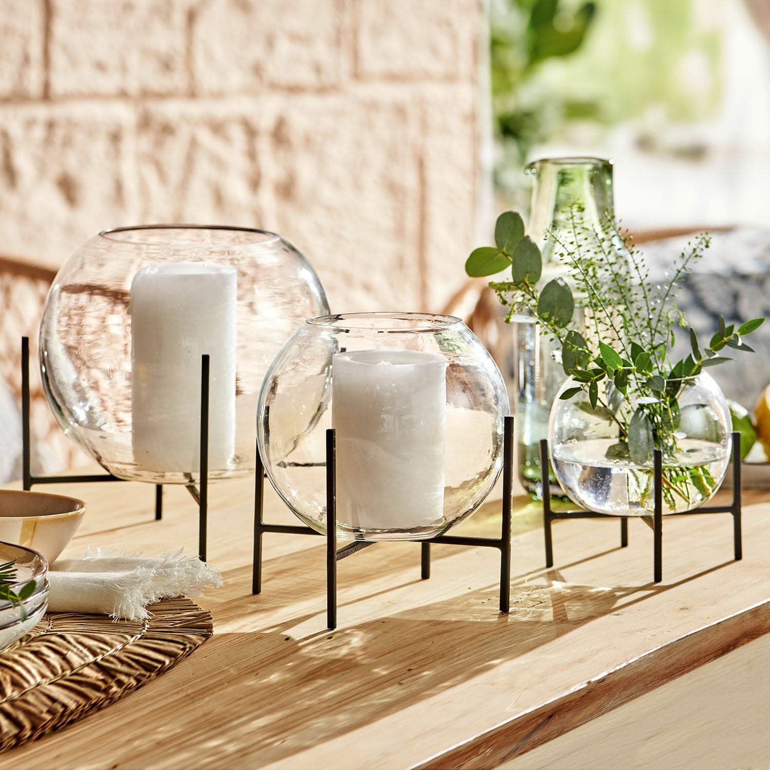 Lot de 3 vases Aleria
