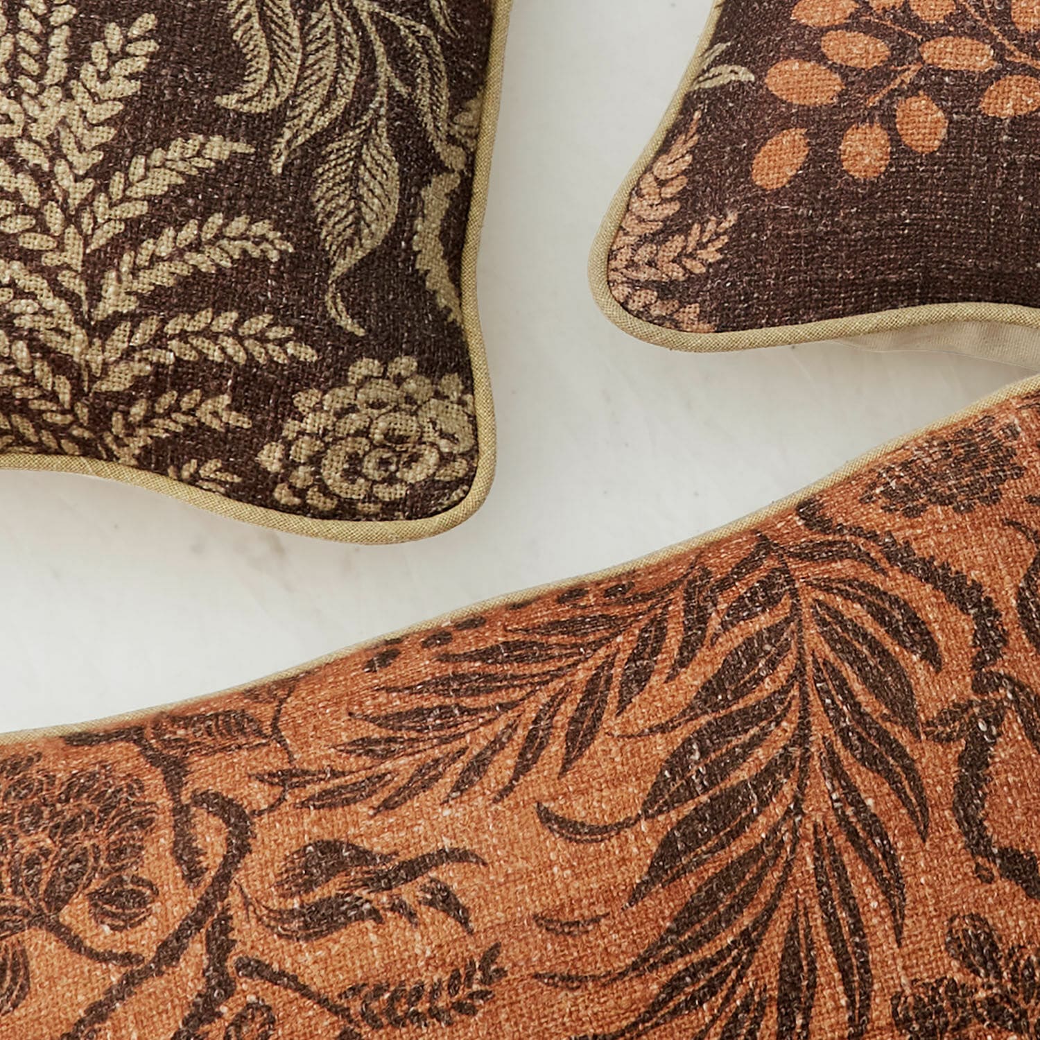 Lot de 3 housses de coussins Carivelle