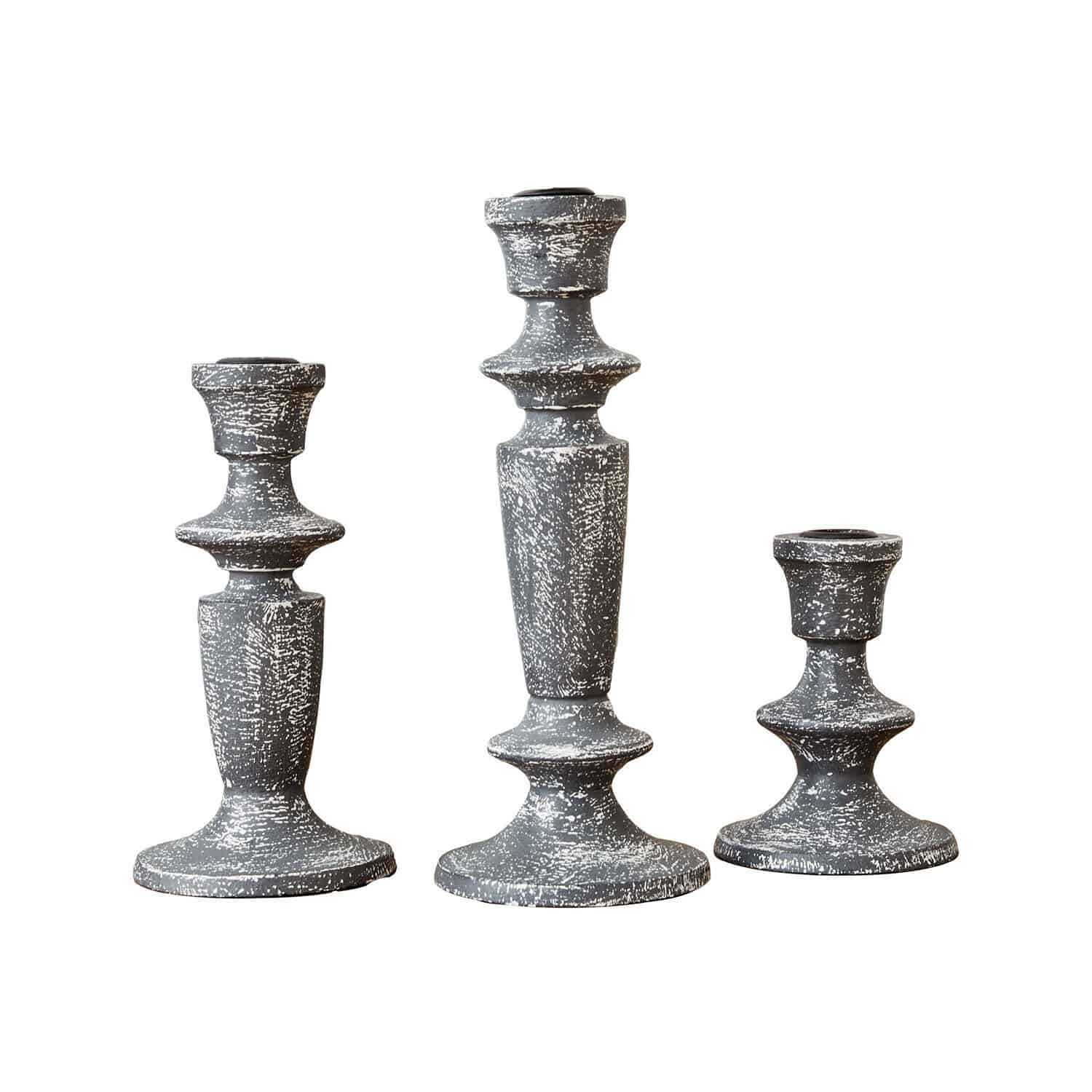 Lot de 3 bougeoirs Ténébrelle