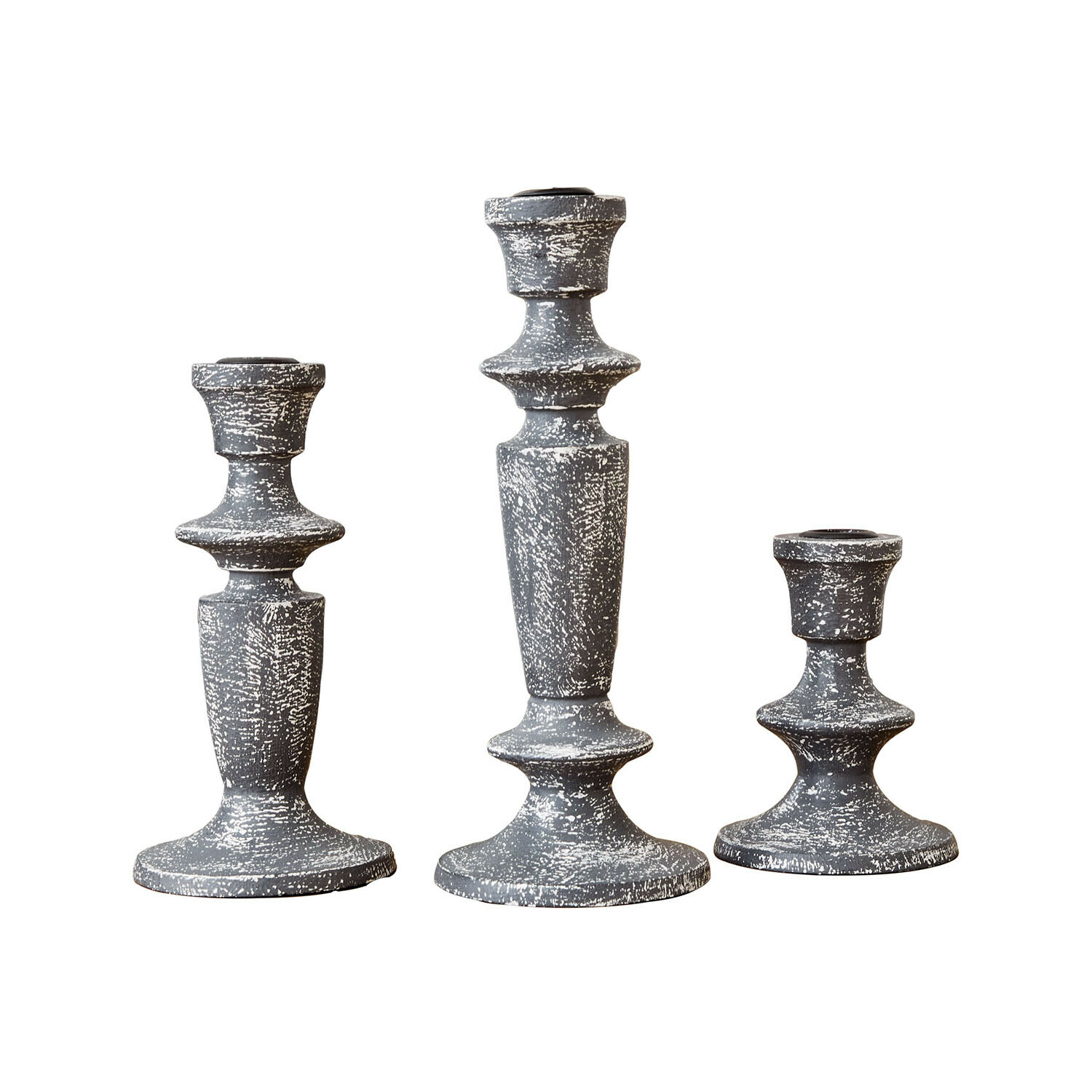 Lot de 3 bougeoirs Ténébrelle