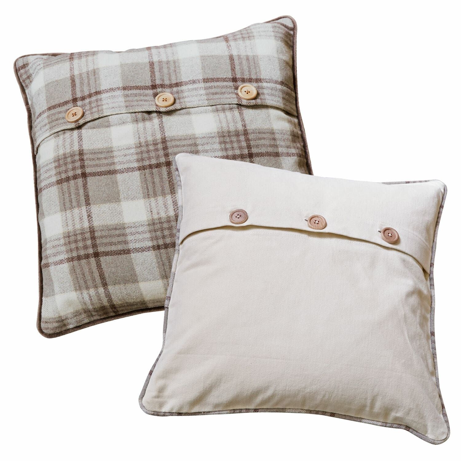 Lot de 2 housses de coussins Ersac