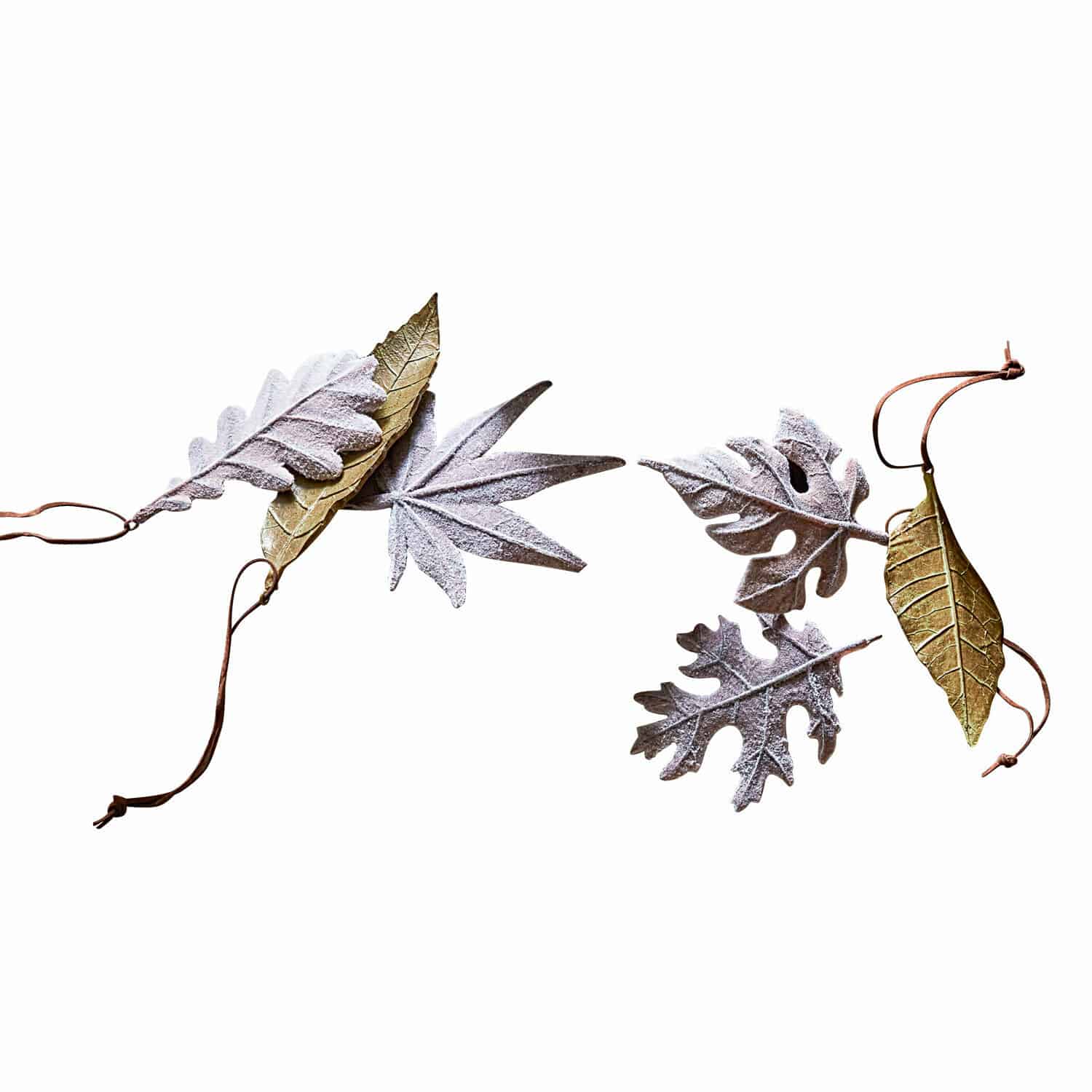 Lot de 6 feuilles décoratives Merel