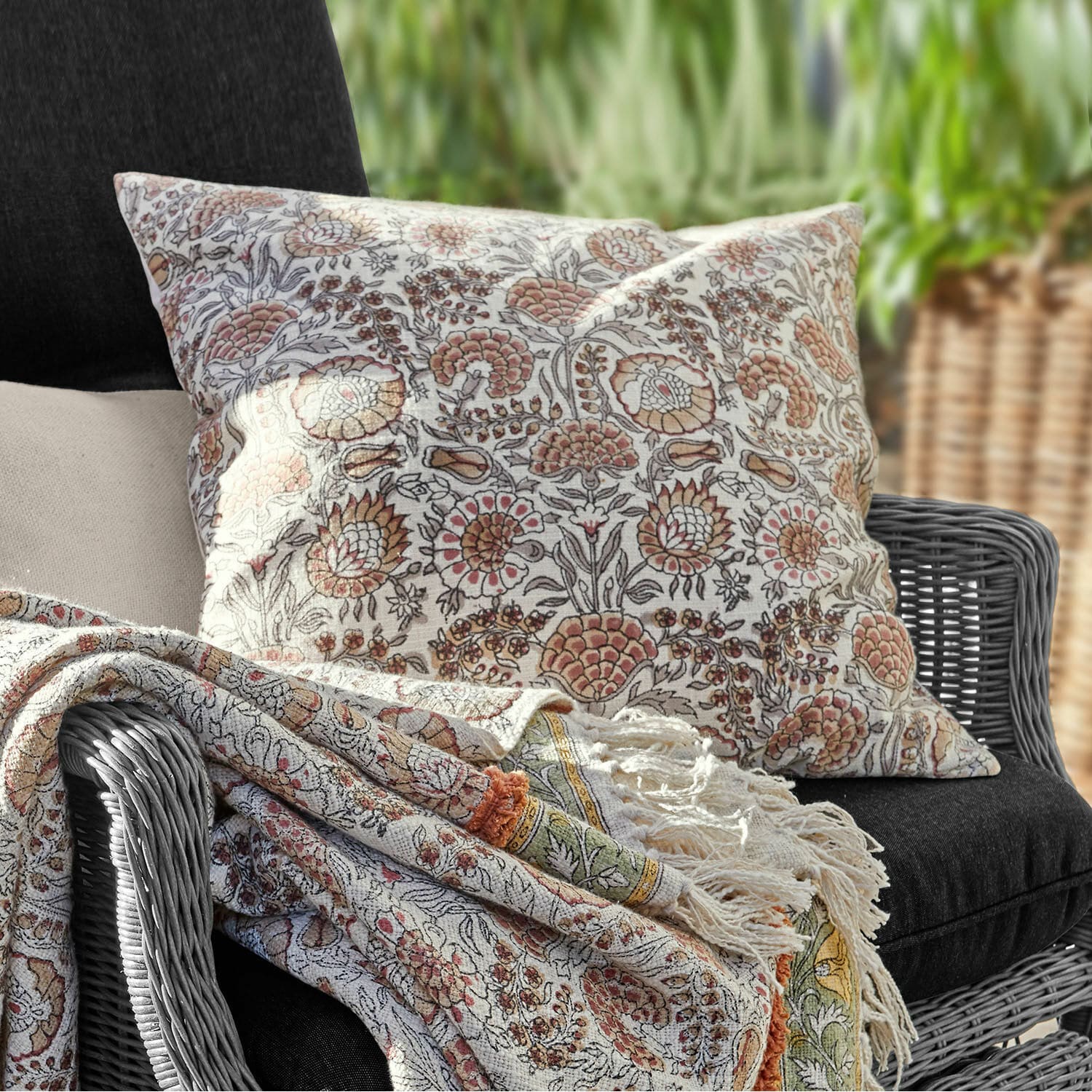 Housse de coussin Romila