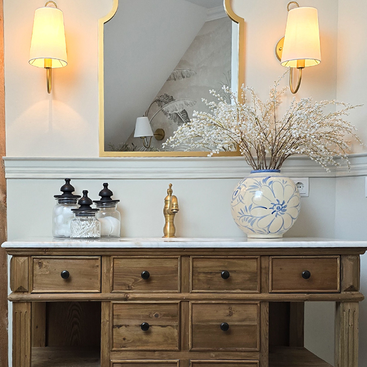 Salle de bains de caractère 