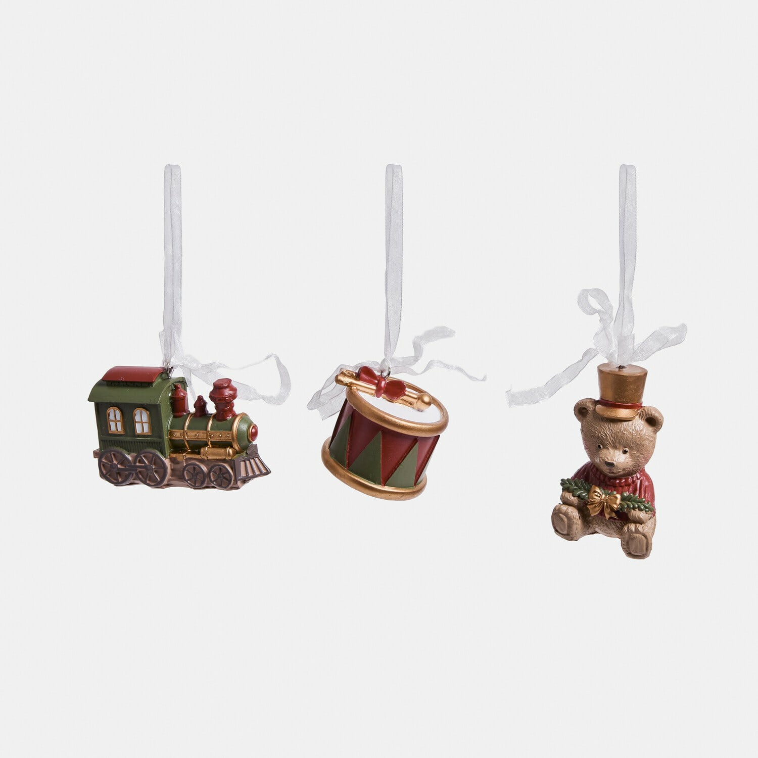 Lot de 3 décorations à suspendre Pebblies