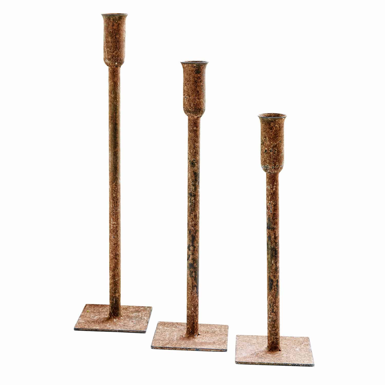 Lot de 3 bougeoirs Viverto