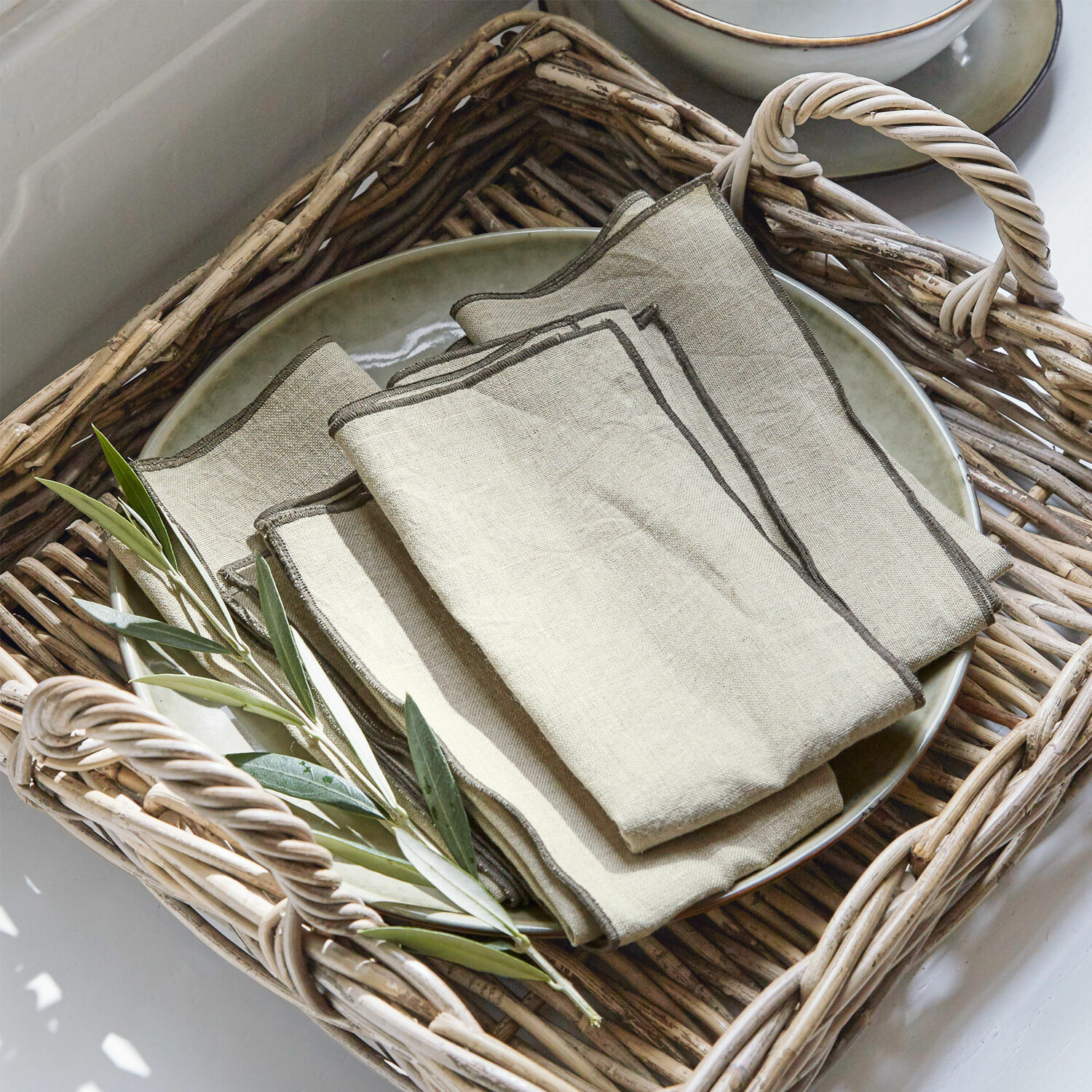 Lot de 4 serviettes Tarabias