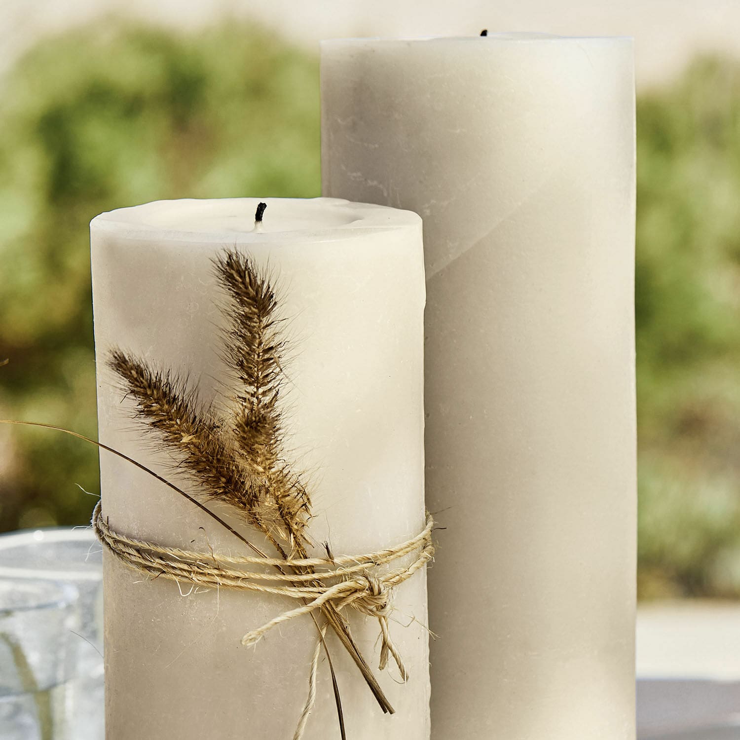 Lot de 2 bougies Laureen