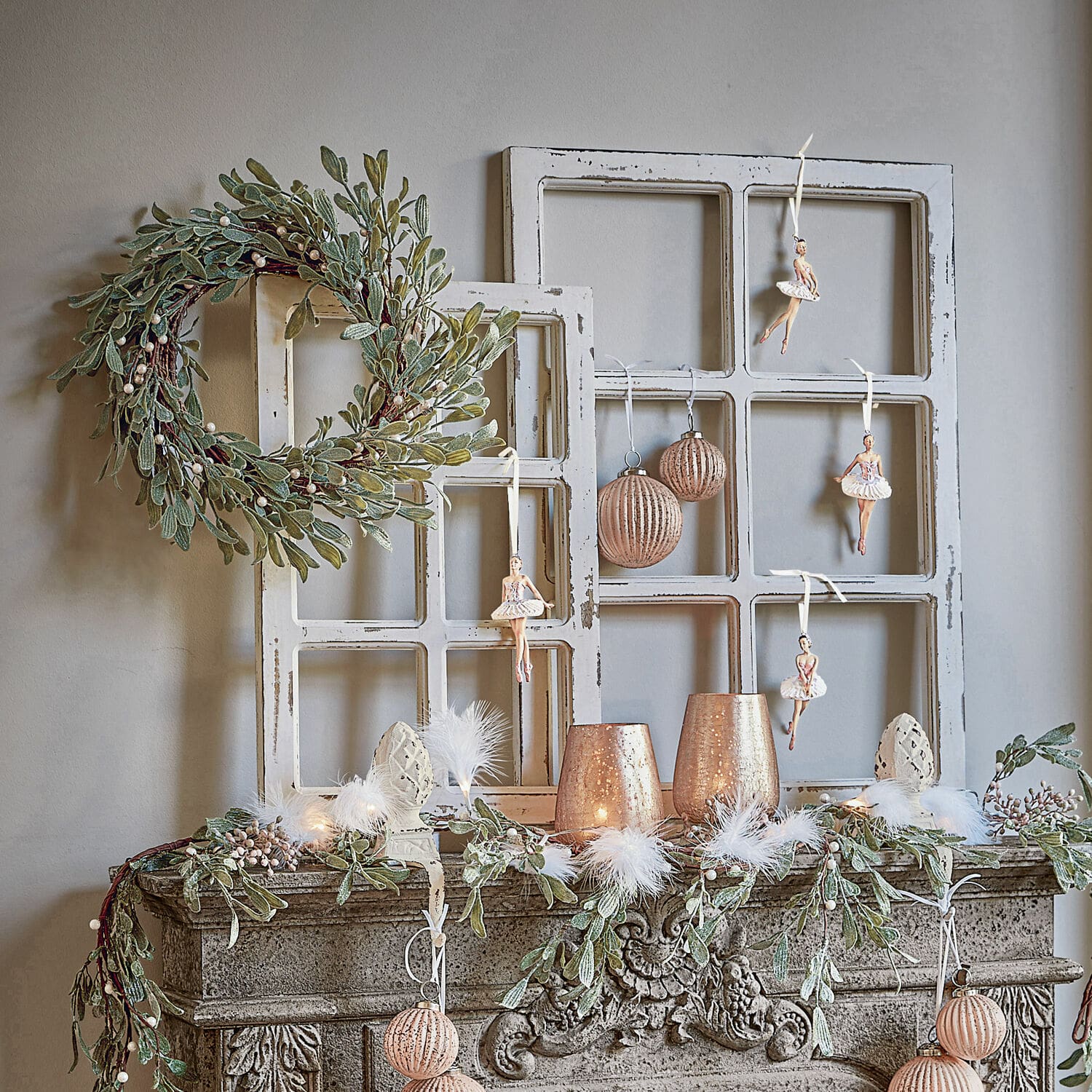 Lot de 2 fenêtres décoratives Mael Coluim