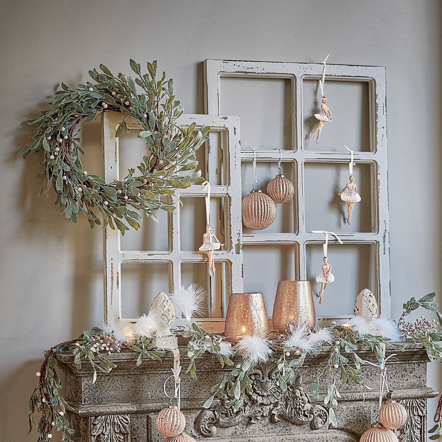 Lot de 2 fenêtres décoratives Mael Coluim