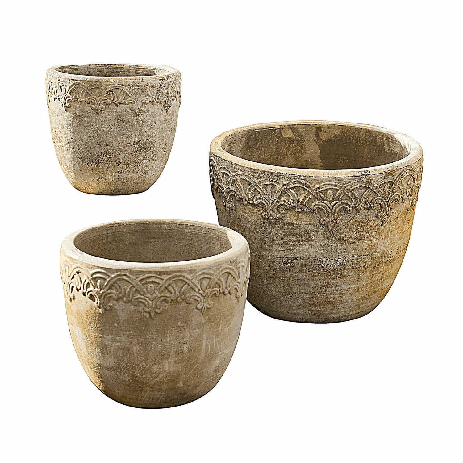 Lot de 3 cache-pots Serrat