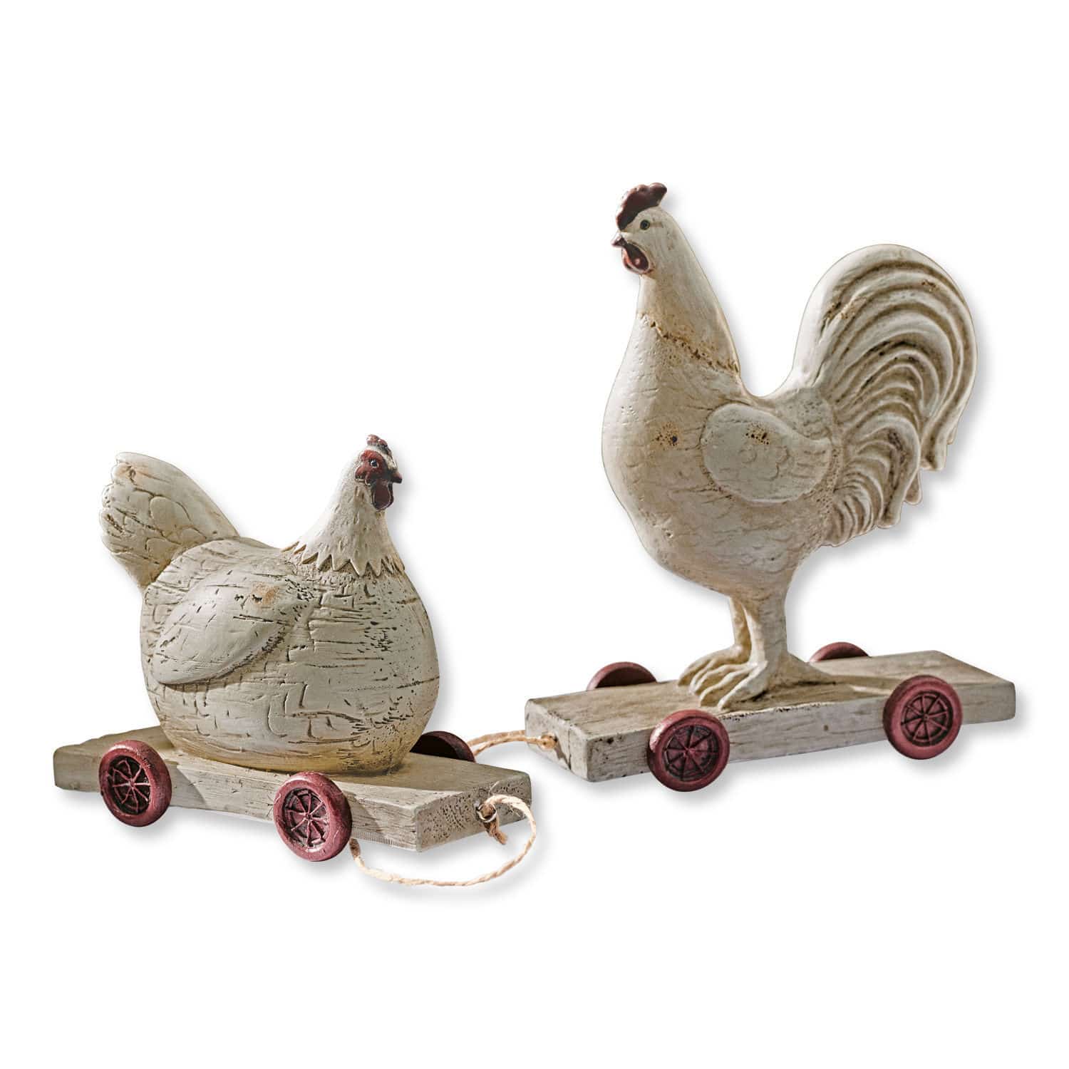 Coq et poule Mesnil