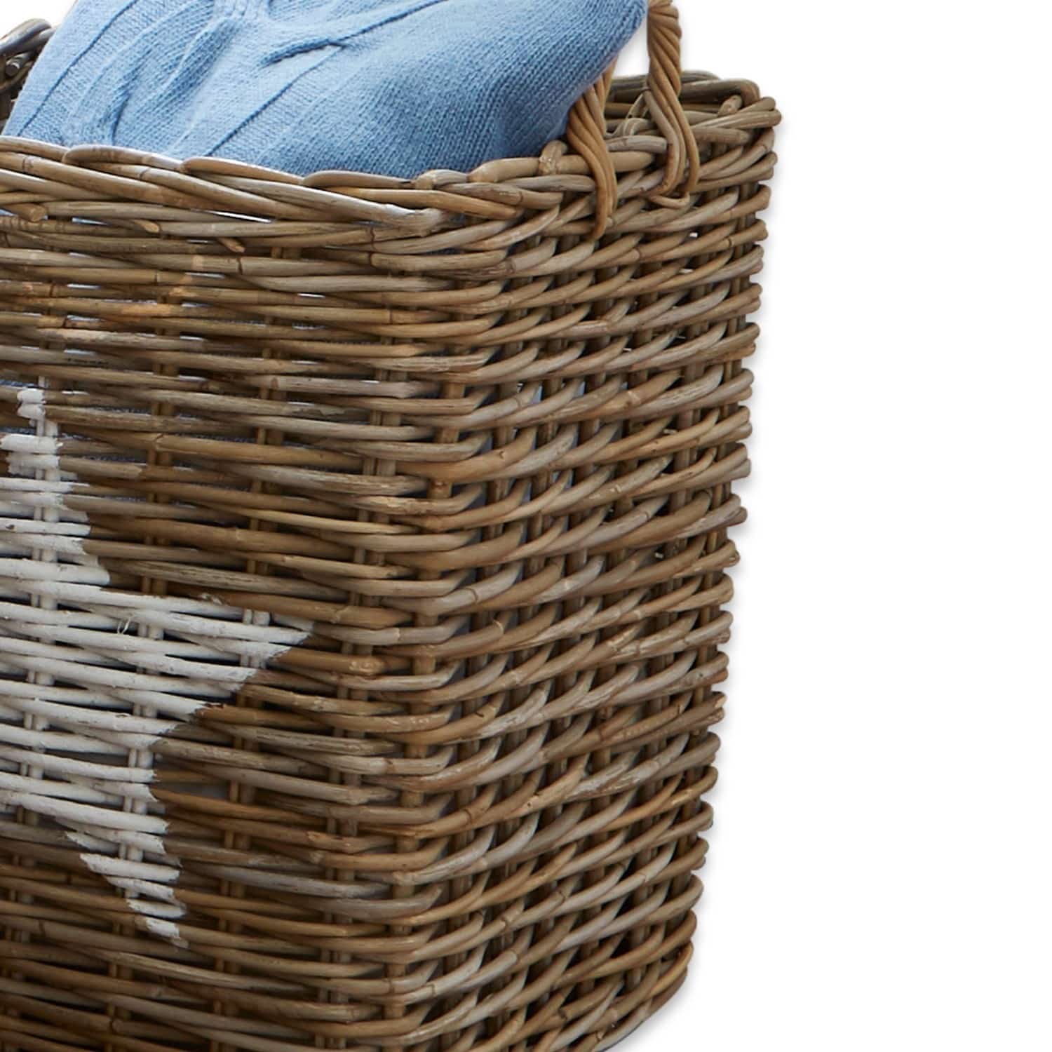 Lot de 3 paniers Moriches