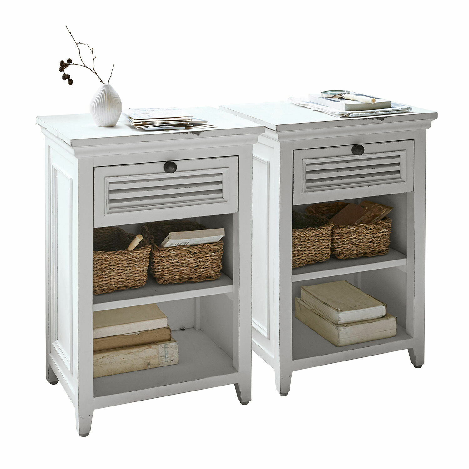 Lot de 2 tables de chevet Williston