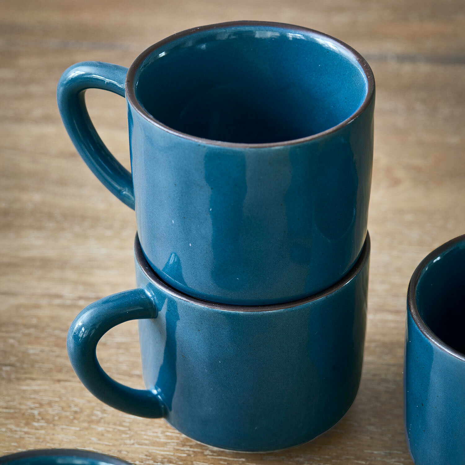 Lot de 6 tasses et soucoupes Biarré