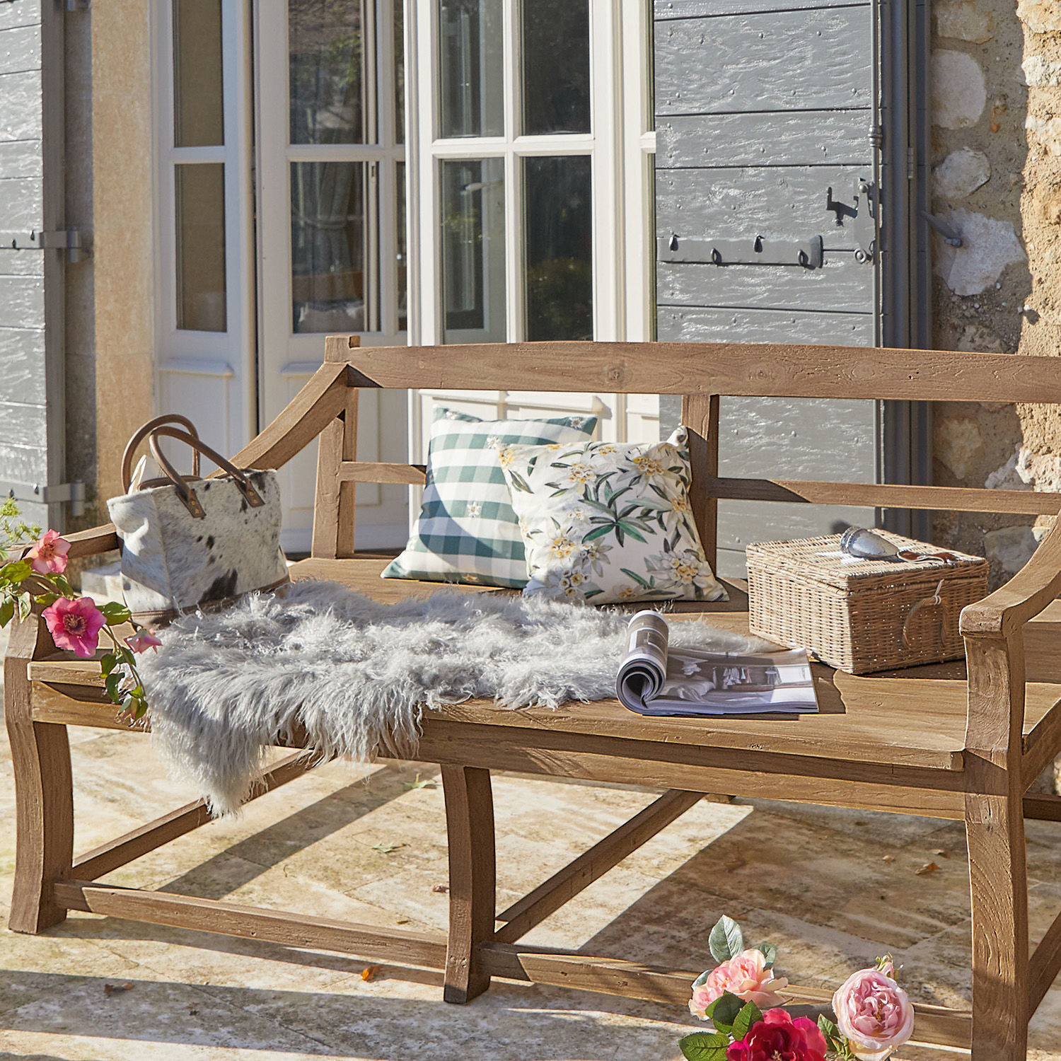 Lot de 2 housses de coussins Landrit