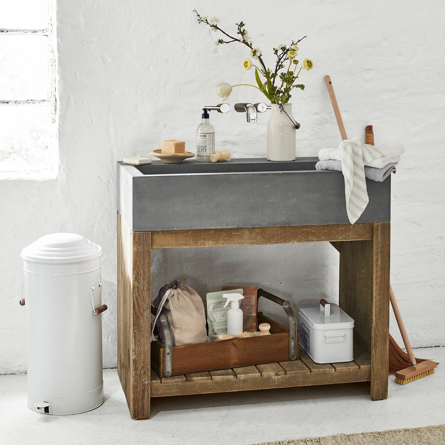 Meuble avec vasque Baines