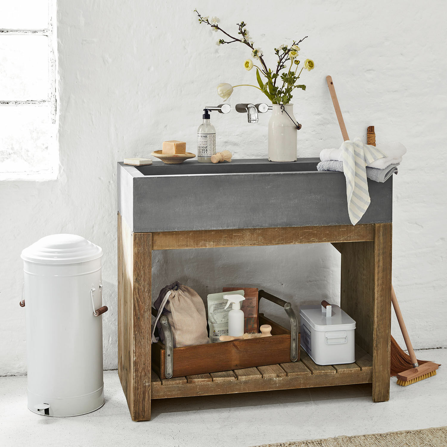 Meuble avec vasque Baines