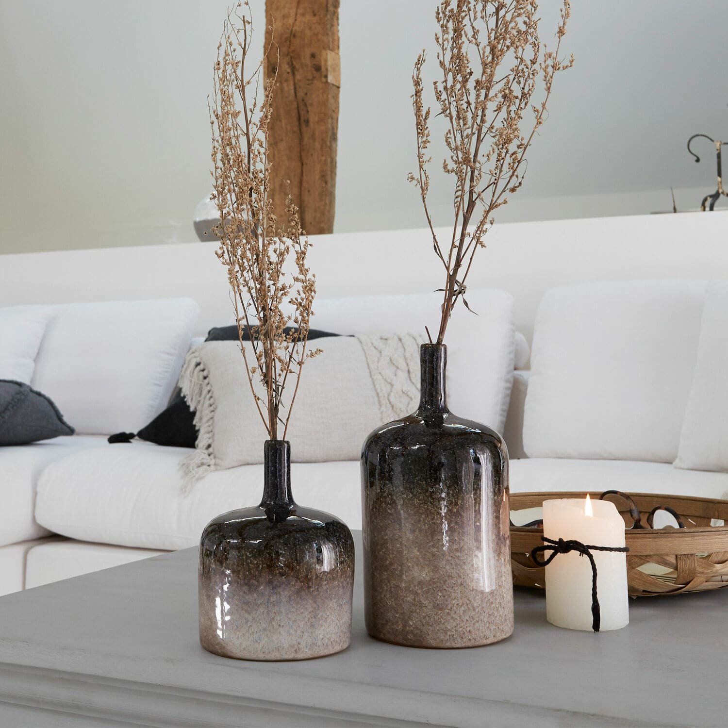 Lot de 2 vases Kurys