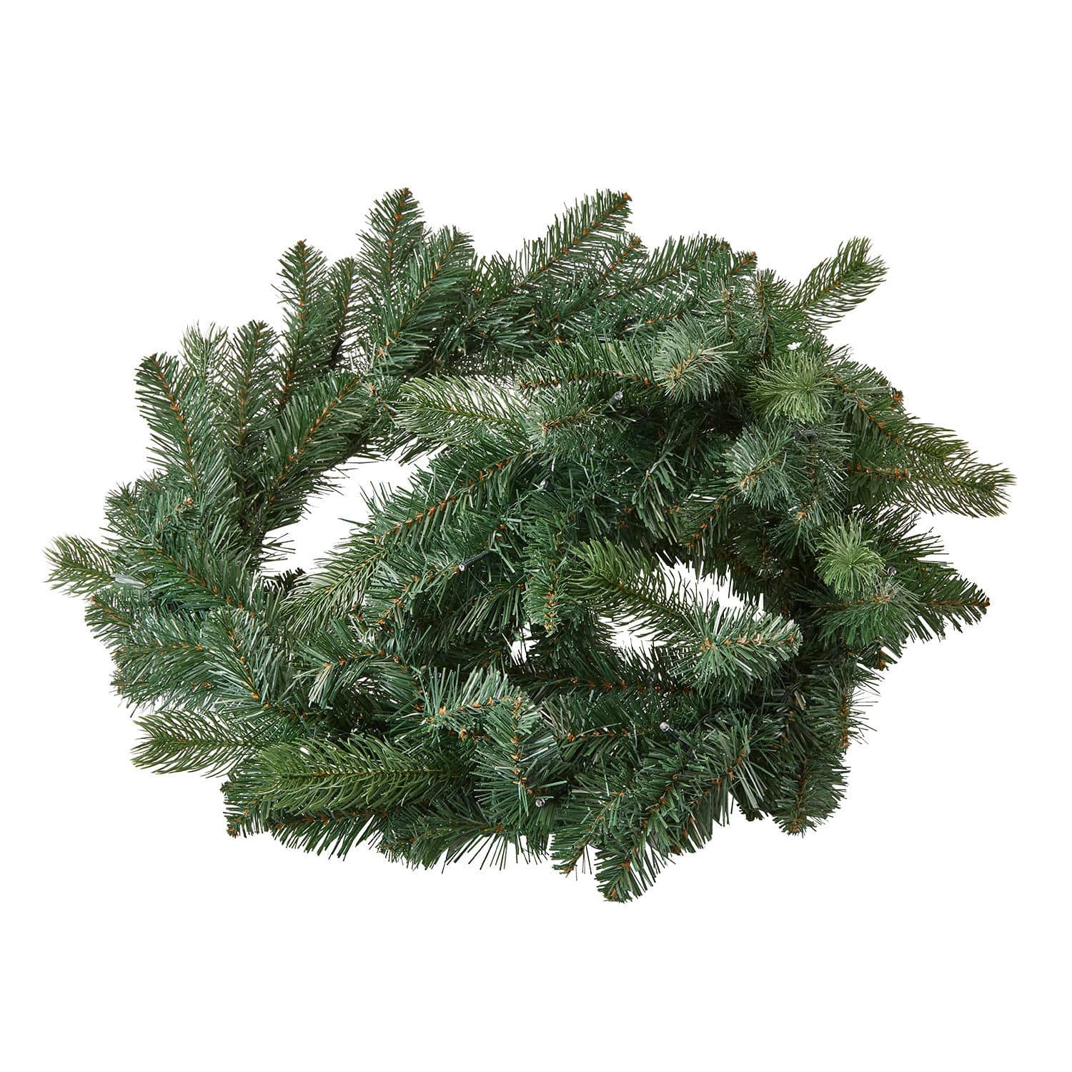 vert Guirlande LED verte en branches de sapin pour décoration de Noël et intérieur