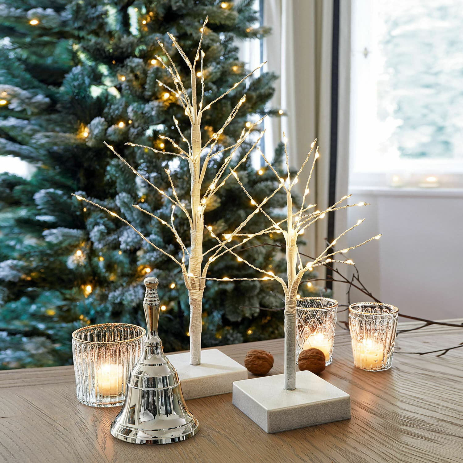 Lot de 2 arbres lumineux à LED Irradiant