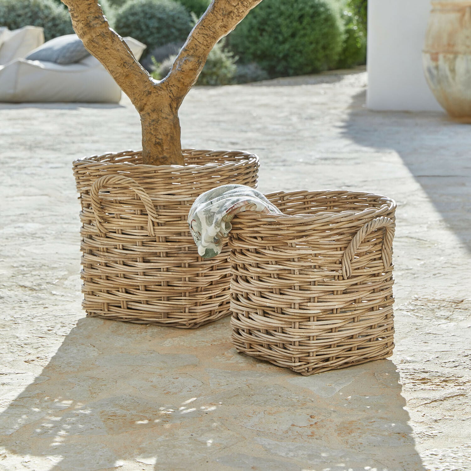 Lot de 2 paniers Melari