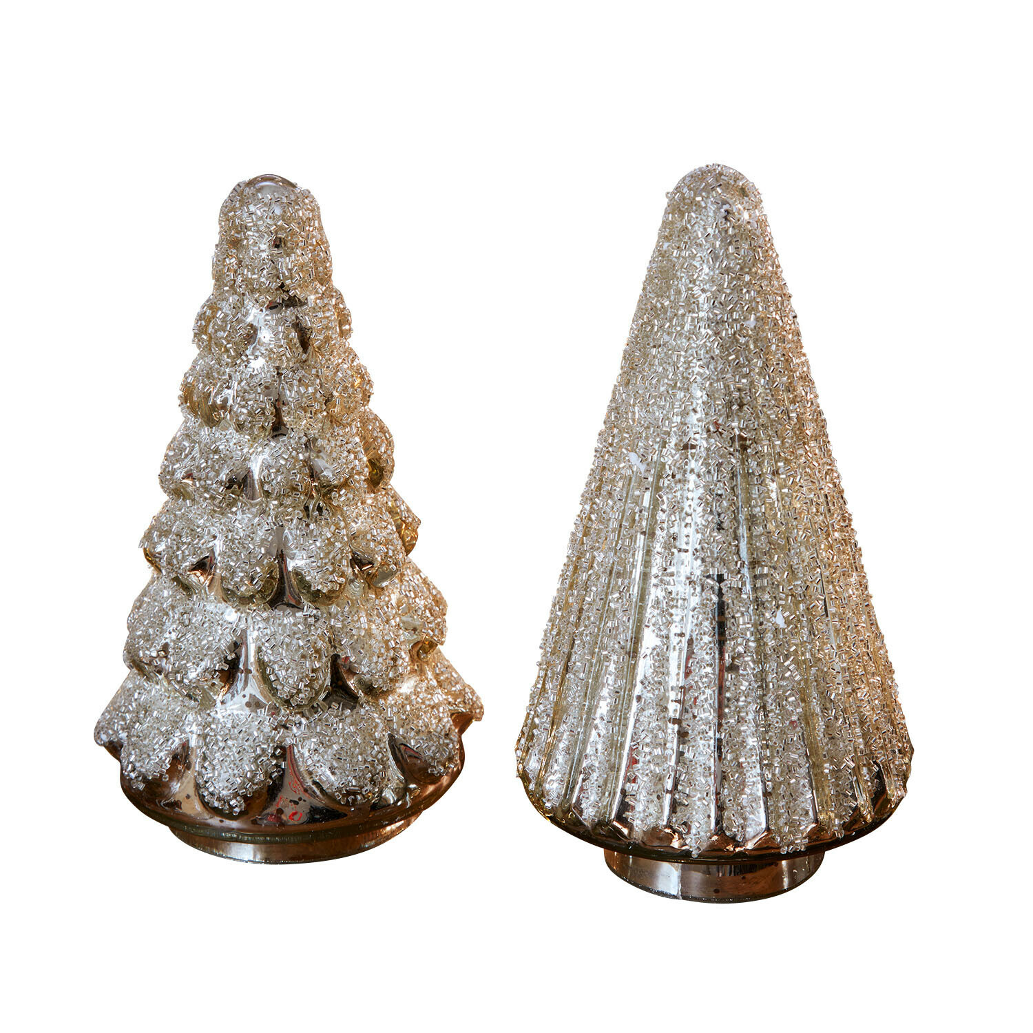 Lot de 2 sapins décoratifs Domélys