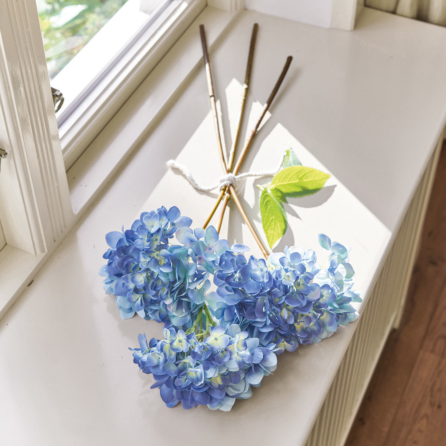 Lot de 3 fleurs décoratives Amarente