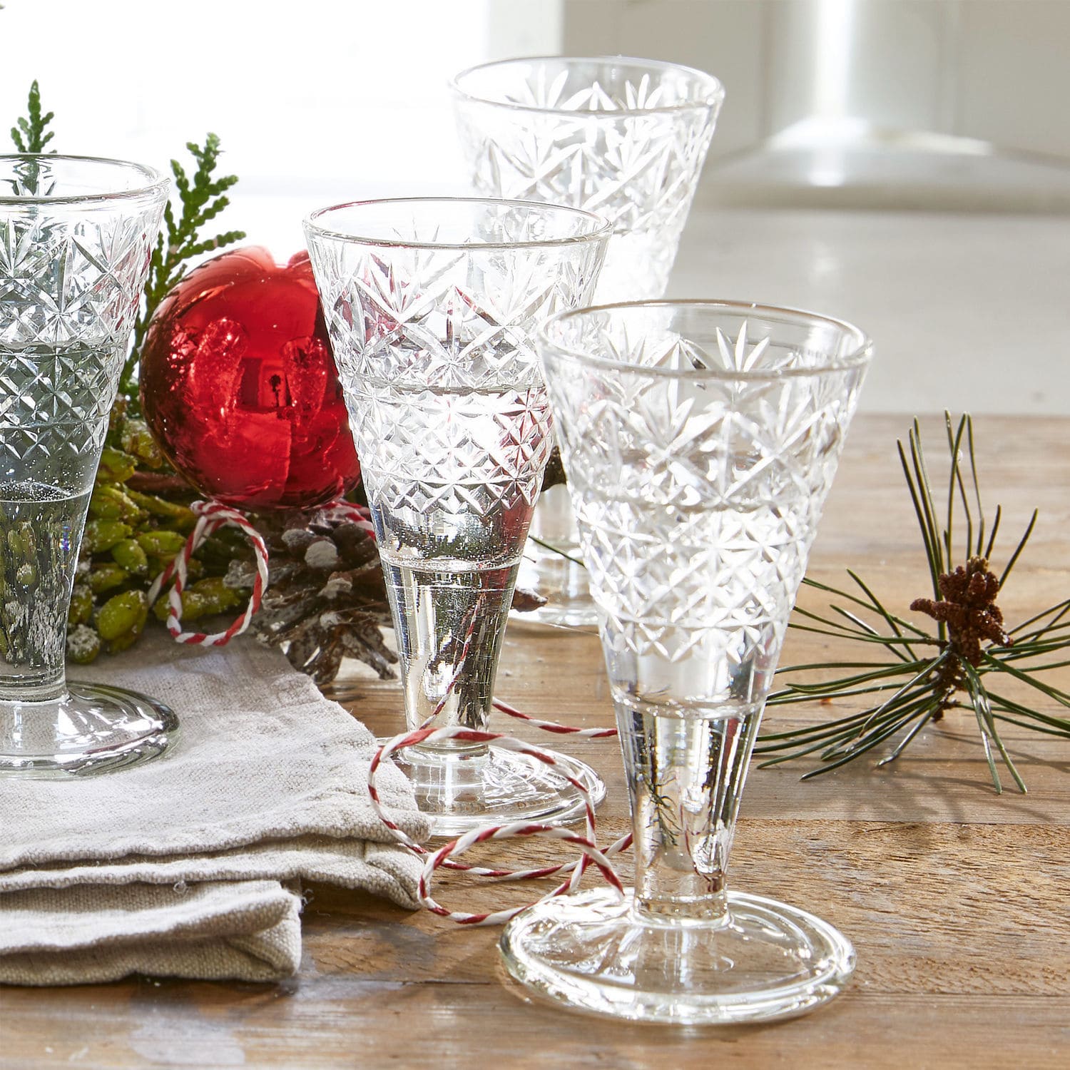 Lot de 6 verres à eau de vie Foseca