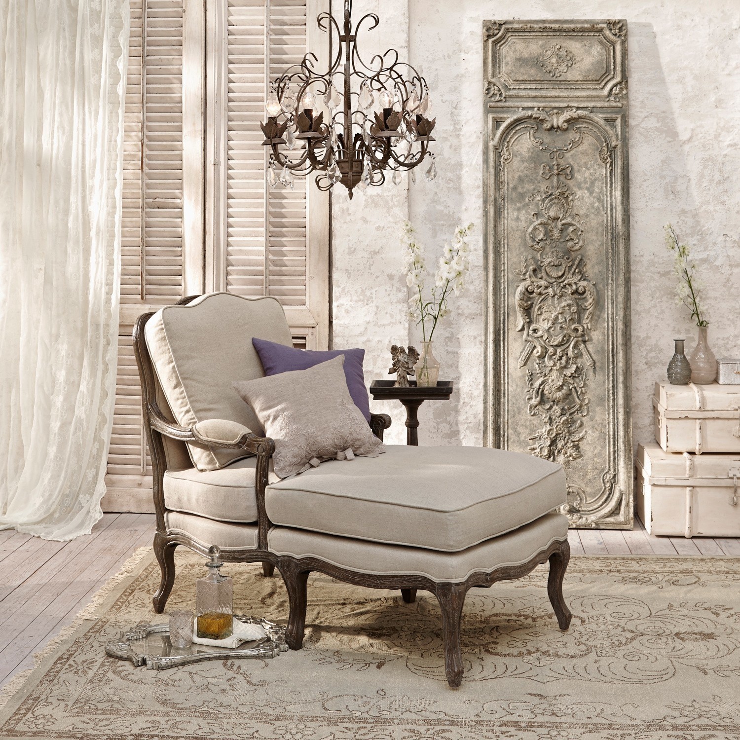 Chaise longue Monneville